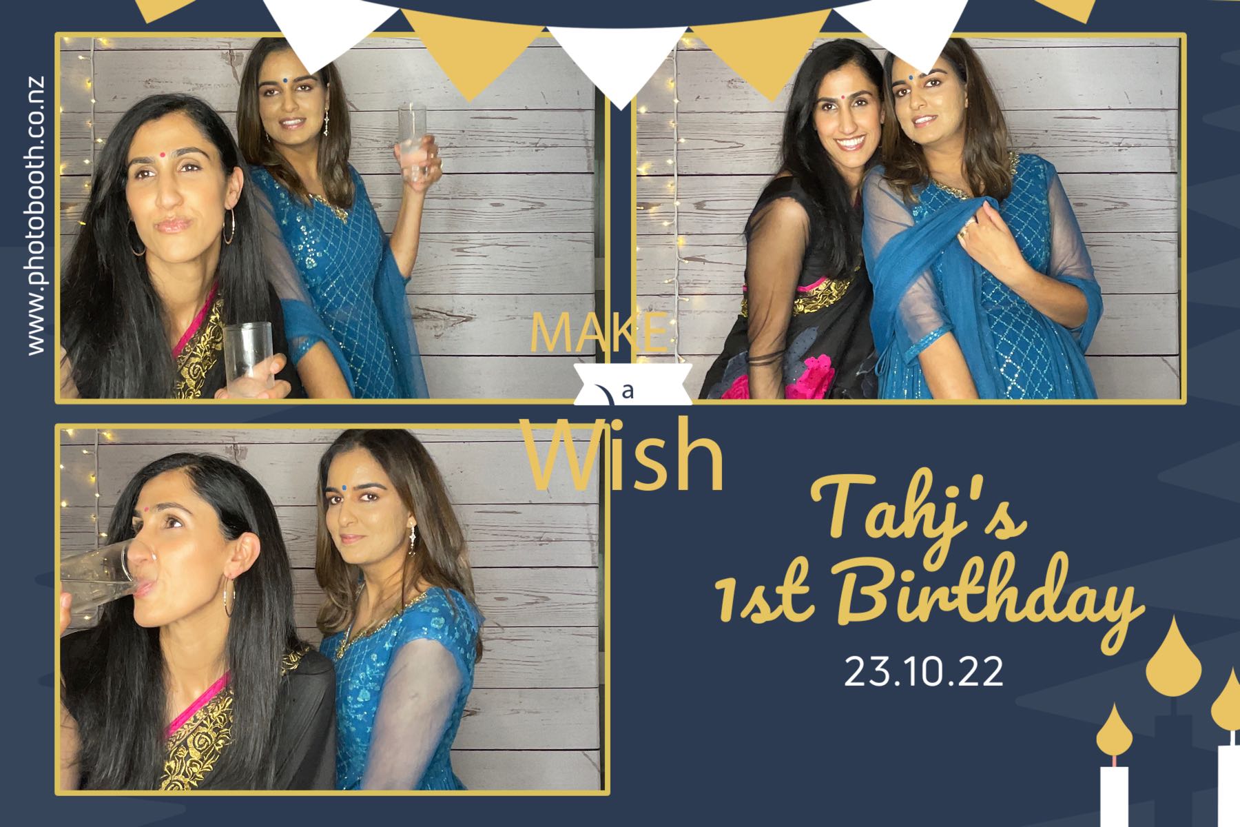 Tahj's 1st Birthday | View more photos from the event at gallery.photobooth.co.nz/u/SelfieCentral/Tahjs-1st-Birthday