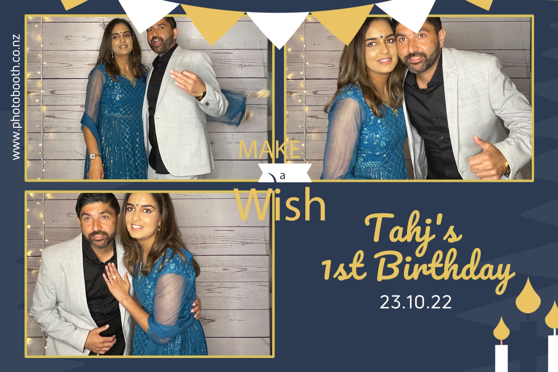 Tahj's 1st Birthday | View more photos from the event at gallery.photobooth.co.nz/u/SelfieCentral/Tahjs-1st-Birthday