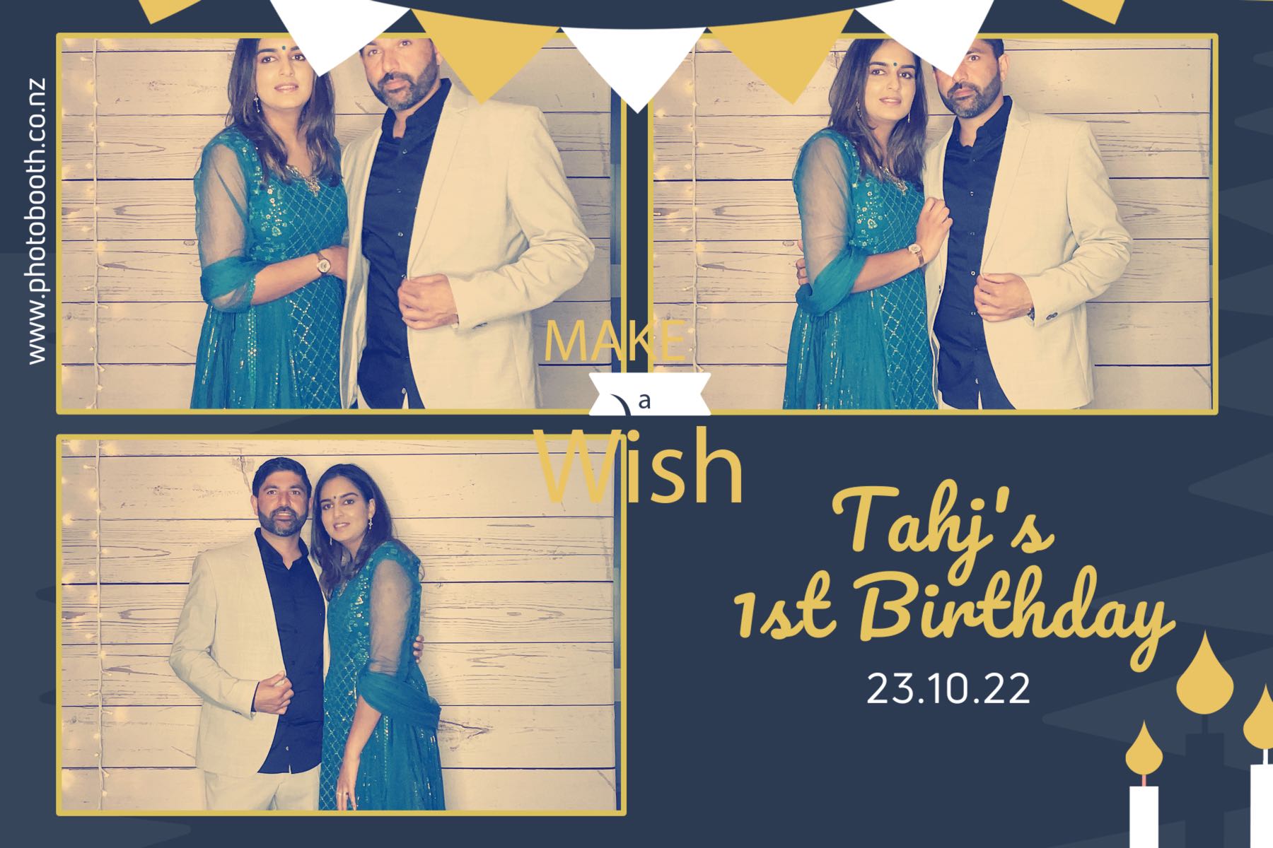 Tahj's 1st Birthday | View more photos from the event at gallery.photobooth.co.nz/u/SelfieCentral/Tahjs-1st-Birthday