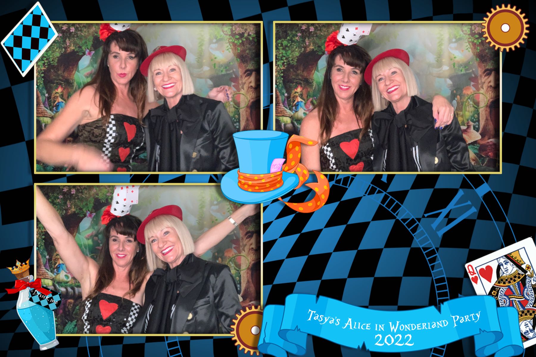 Tasya's Alice in Wonderland Party | View more photos from the event at gallery.photobooth.co.nz/u/SelfieCentral/Tasyas-Alice-in-Wonderland-Party