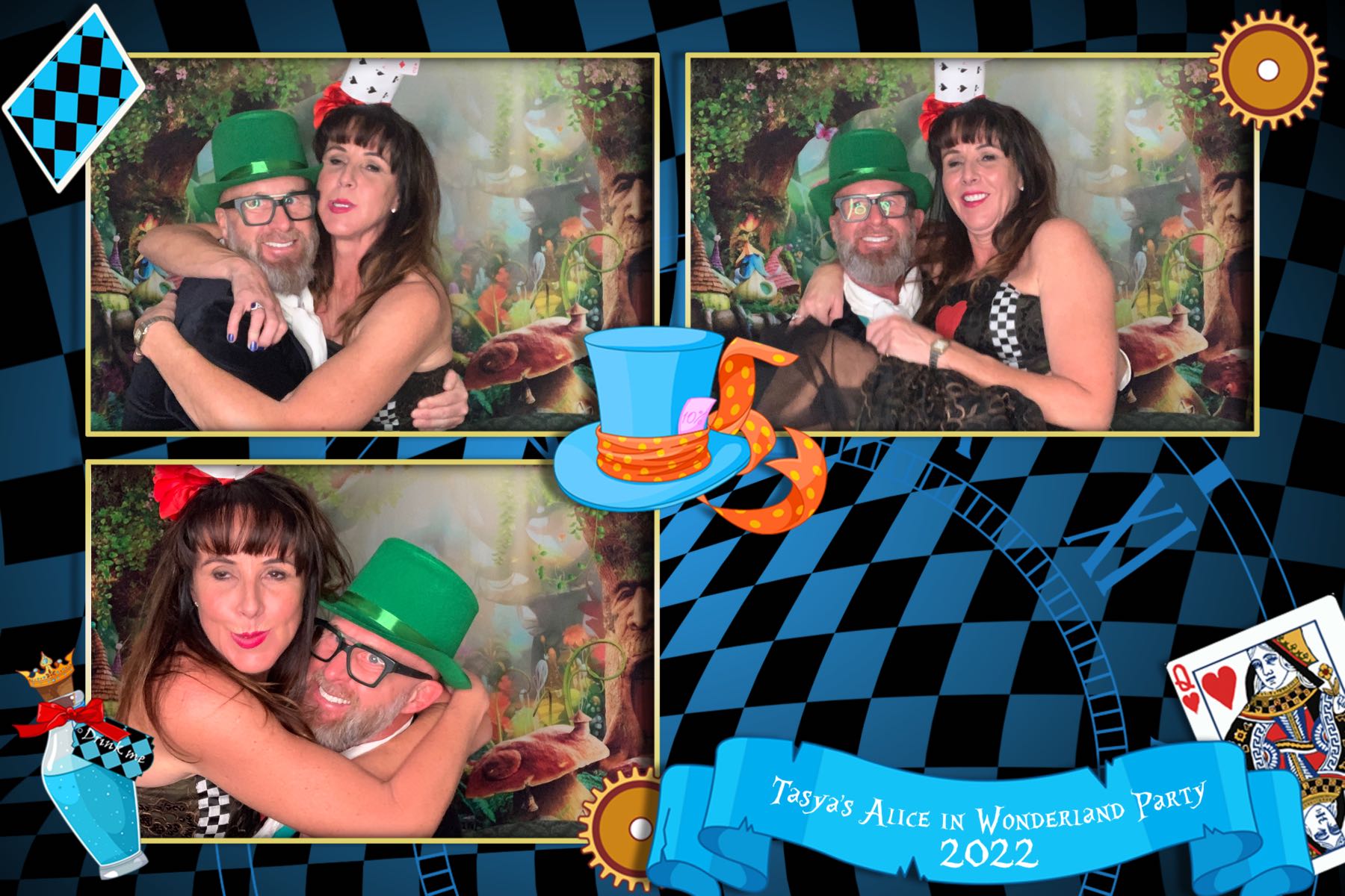 Tasya's Alice in Wonderland Party | View more photos from the event at gallery.photobooth.co.nz/u/SelfieCentral/Tasyas-Alice-in-Wonderland-Party
