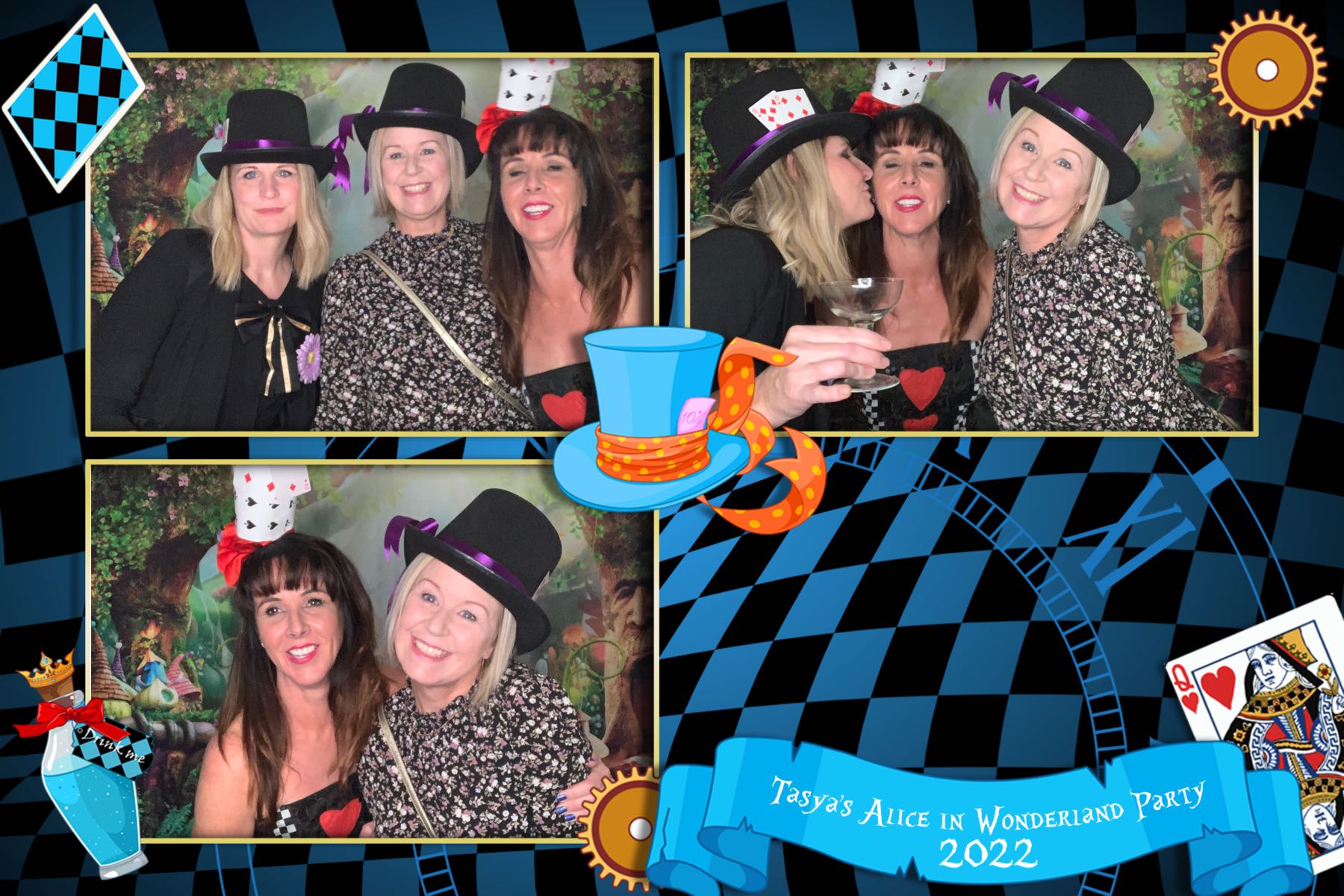 Tasya's Alice in Wonderland Party | View more photos from the event at gallery.photobooth.co.nz/u/SelfieCentral/Tasyas-Alice-in-Wonderland-Party