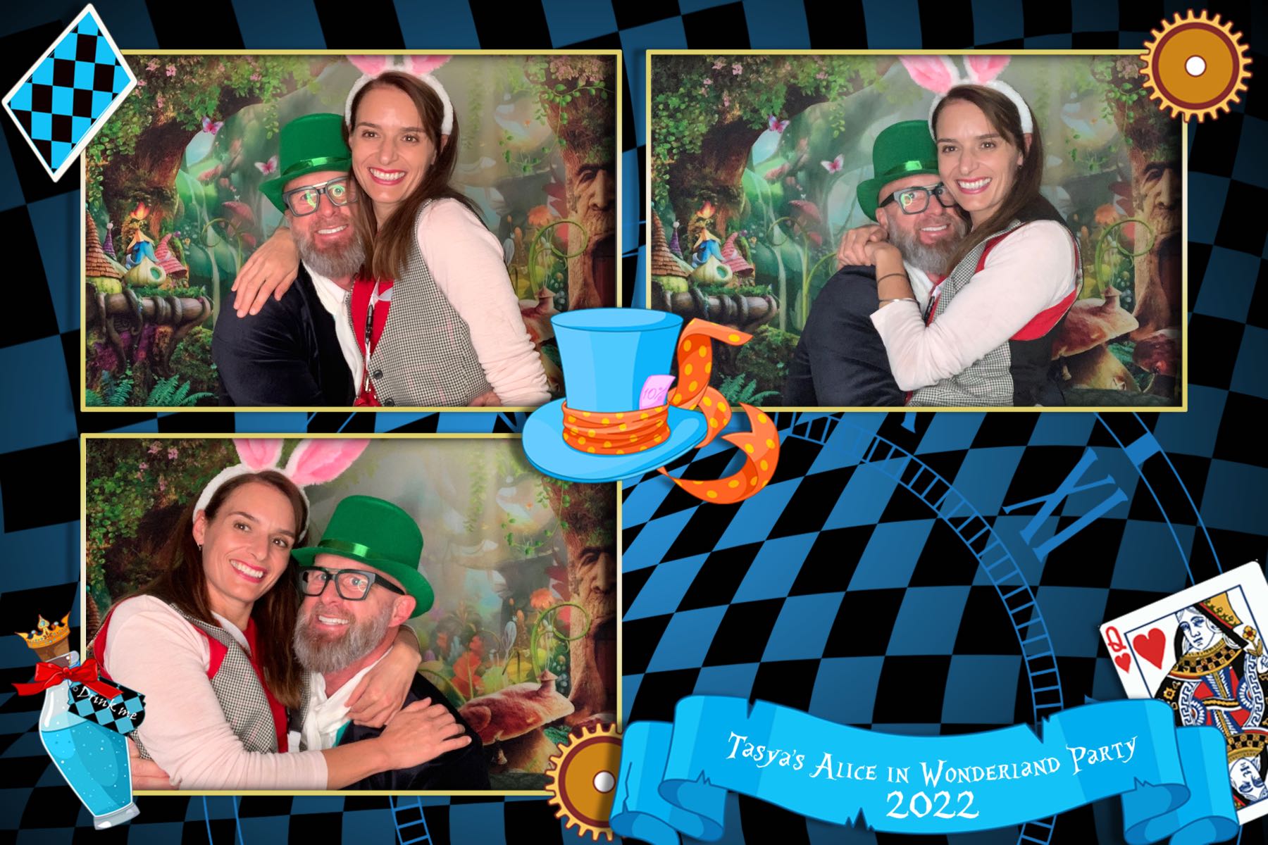 Tasya's Alice in Wonderland Party | View more photos from the event at gallery.photobooth.co.nz/u/SelfieCentral/Tasyas-Alice-in-Wonderland-Party