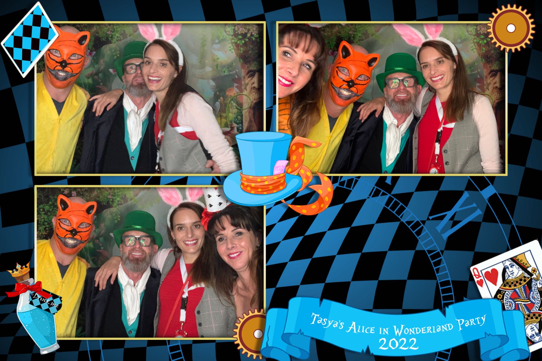 Tasya's Alice in Wonderland Party | View more photos from the event at gallery.photobooth.co.nz/u/SelfieCentral/Tasyas-Alice-in-Wonderland-Party