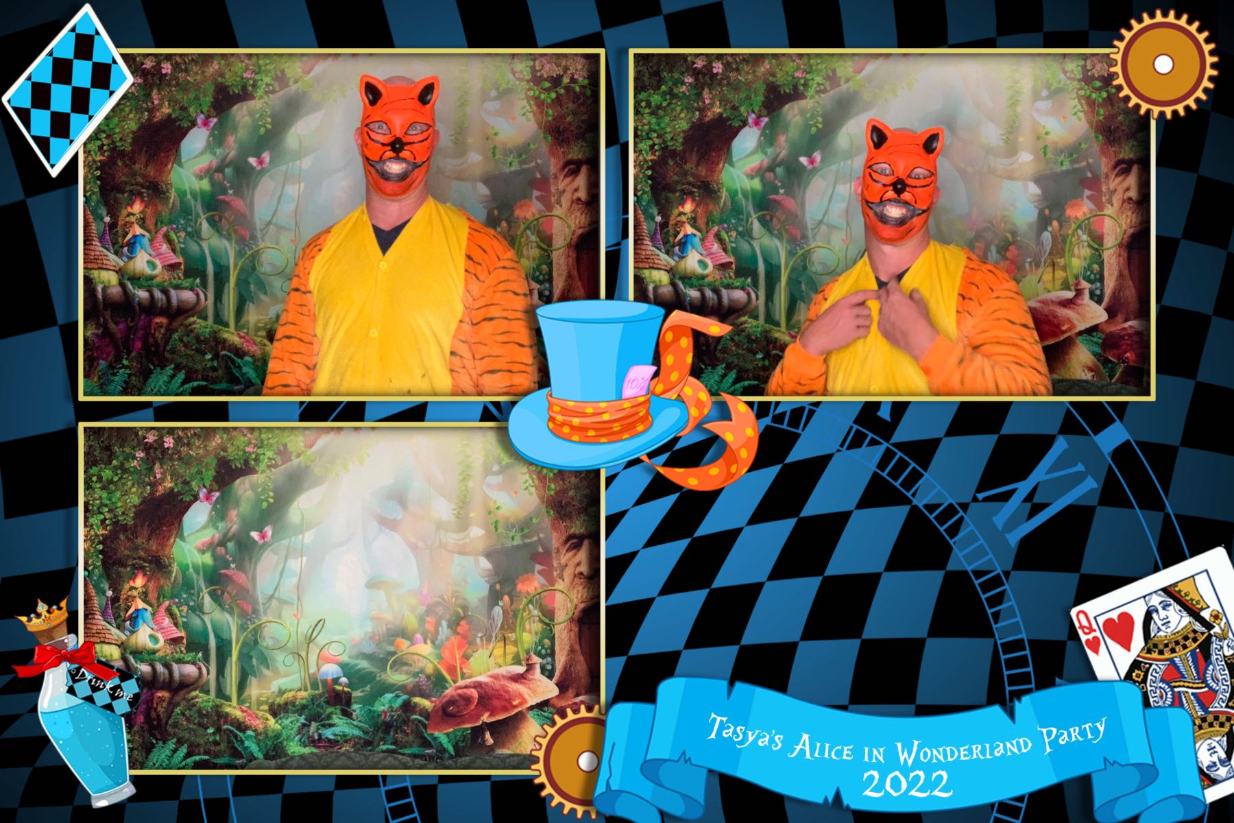 Tasya's Alice in Wonderland Party | View more photos from the event at gallery.photobooth.co.nz/u/SelfieCentral/Tasyas-Alice-in-Wonderland-Party