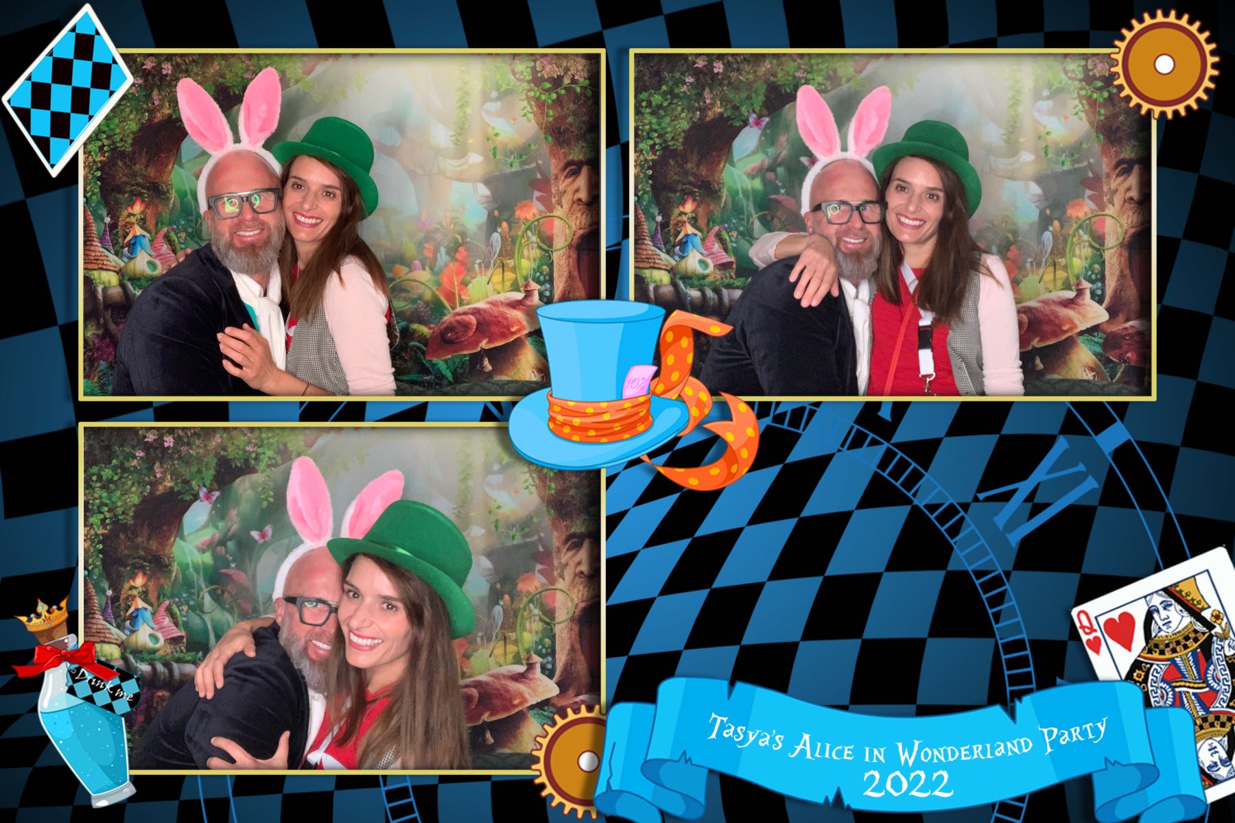 Tasya's Alice in Wonderland Party | View more photos from the event at gallery.photobooth.co.nz/u/SelfieCentral/Tasyas-Alice-in-Wonderland-Party