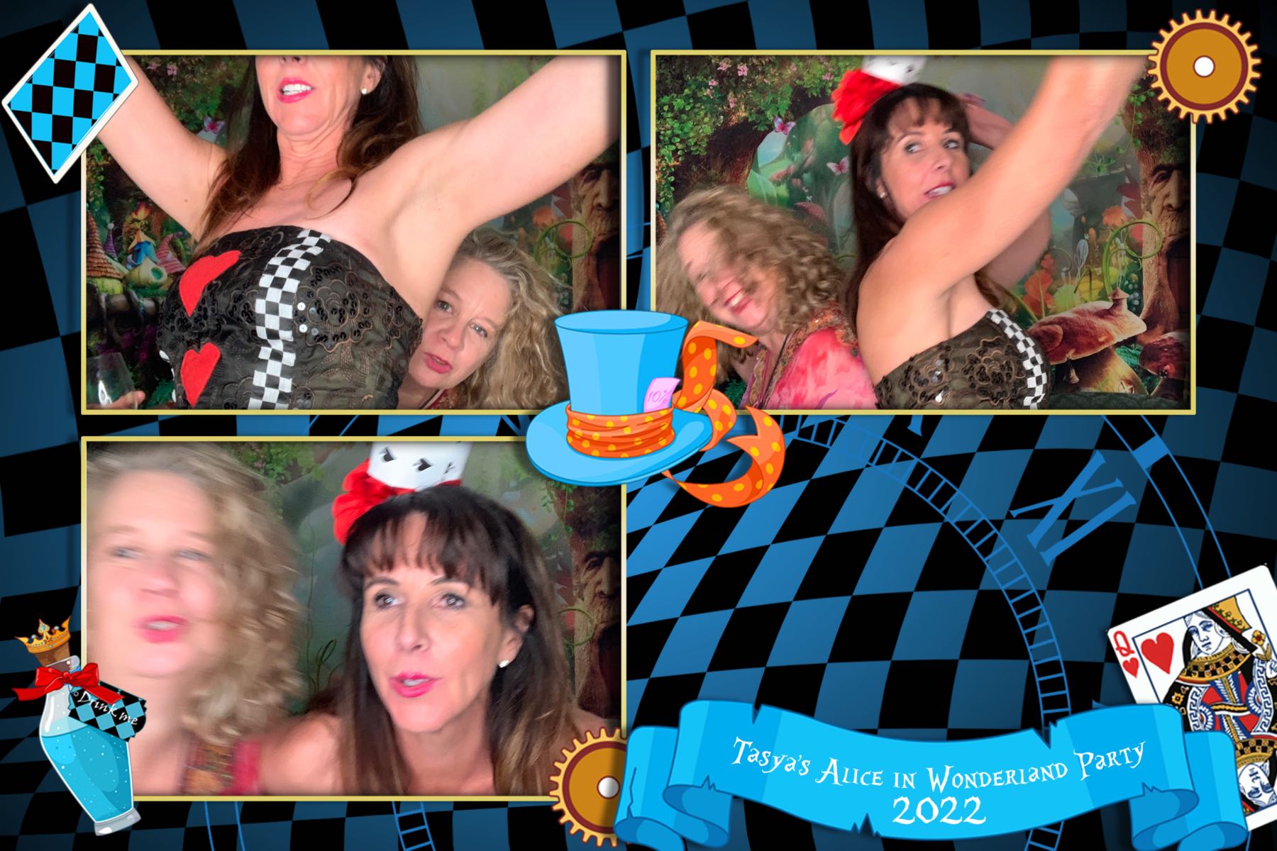 Tasya's Alice in Wonderland Party | View more photos from the event at gallery.photobooth.co.nz/u/SelfieCentral/Tasyas-Alice-in-Wonderland-Party