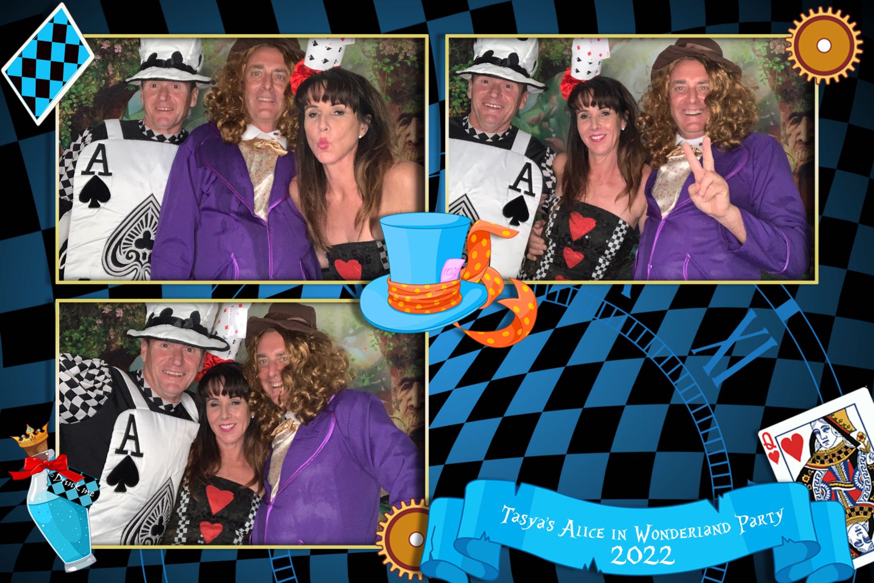 Tasya's Alice in Wonderland Party | View more photos from the event at gallery.photobooth.co.nz/u/SelfieCentral/Tasyas-Alice-in-Wonderland-Party