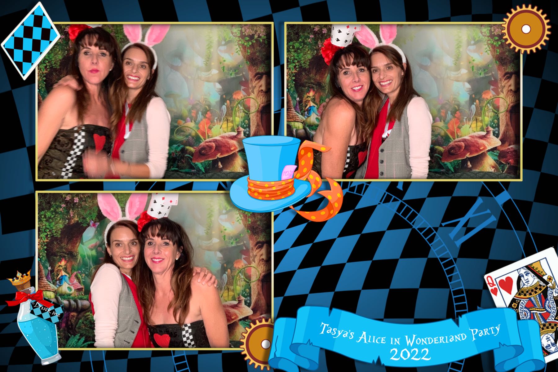 Tasya's Alice in Wonderland Party | View more photos from the event at gallery.photobooth.co.nz/u/SelfieCentral/Tasyas-Alice-in-Wonderland-Party