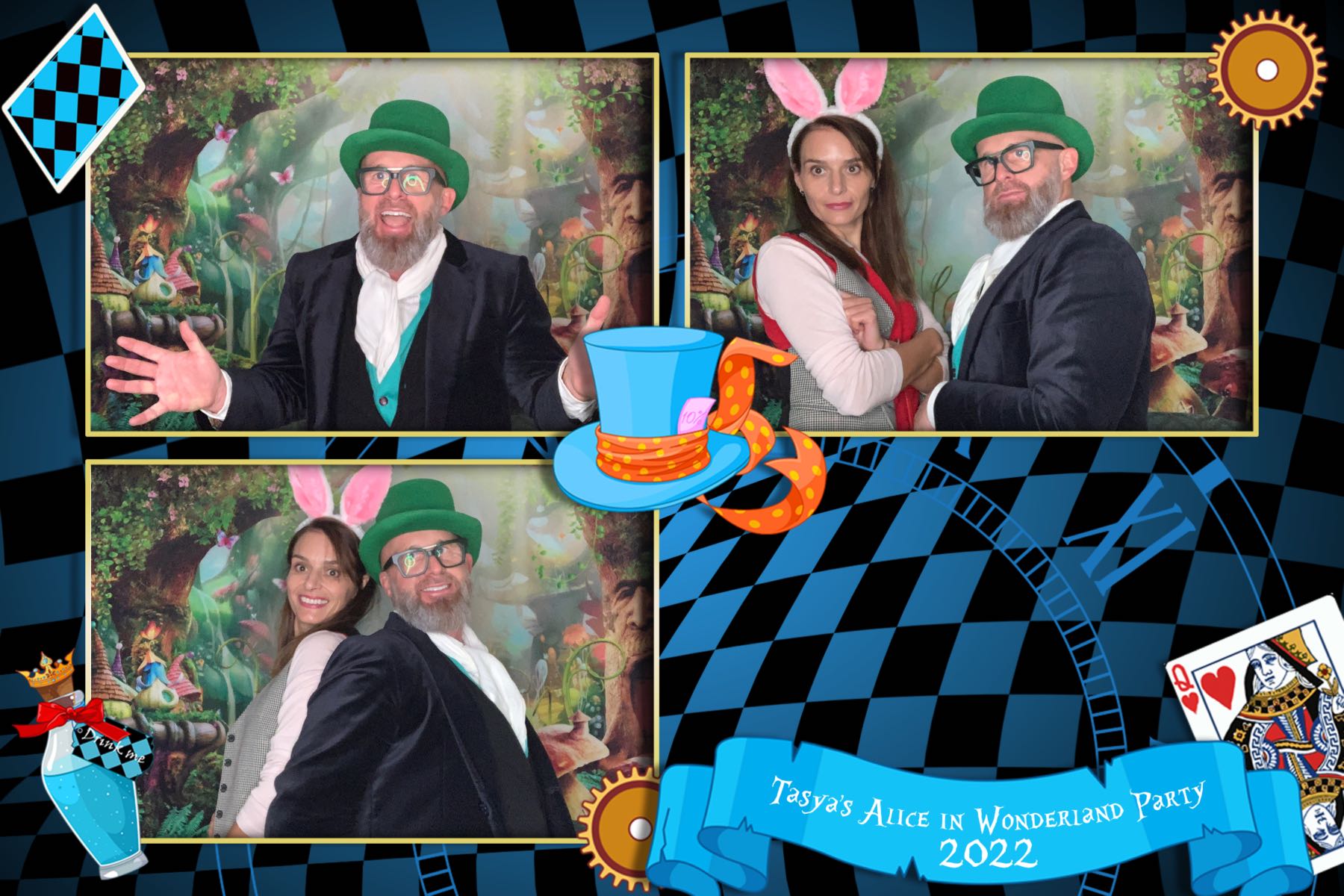 Tasya's Alice in Wonderland Party | View more photos from the event at gallery.photobooth.co.nz/u/SelfieCentral/Tasyas-Alice-in-Wonderland-Party