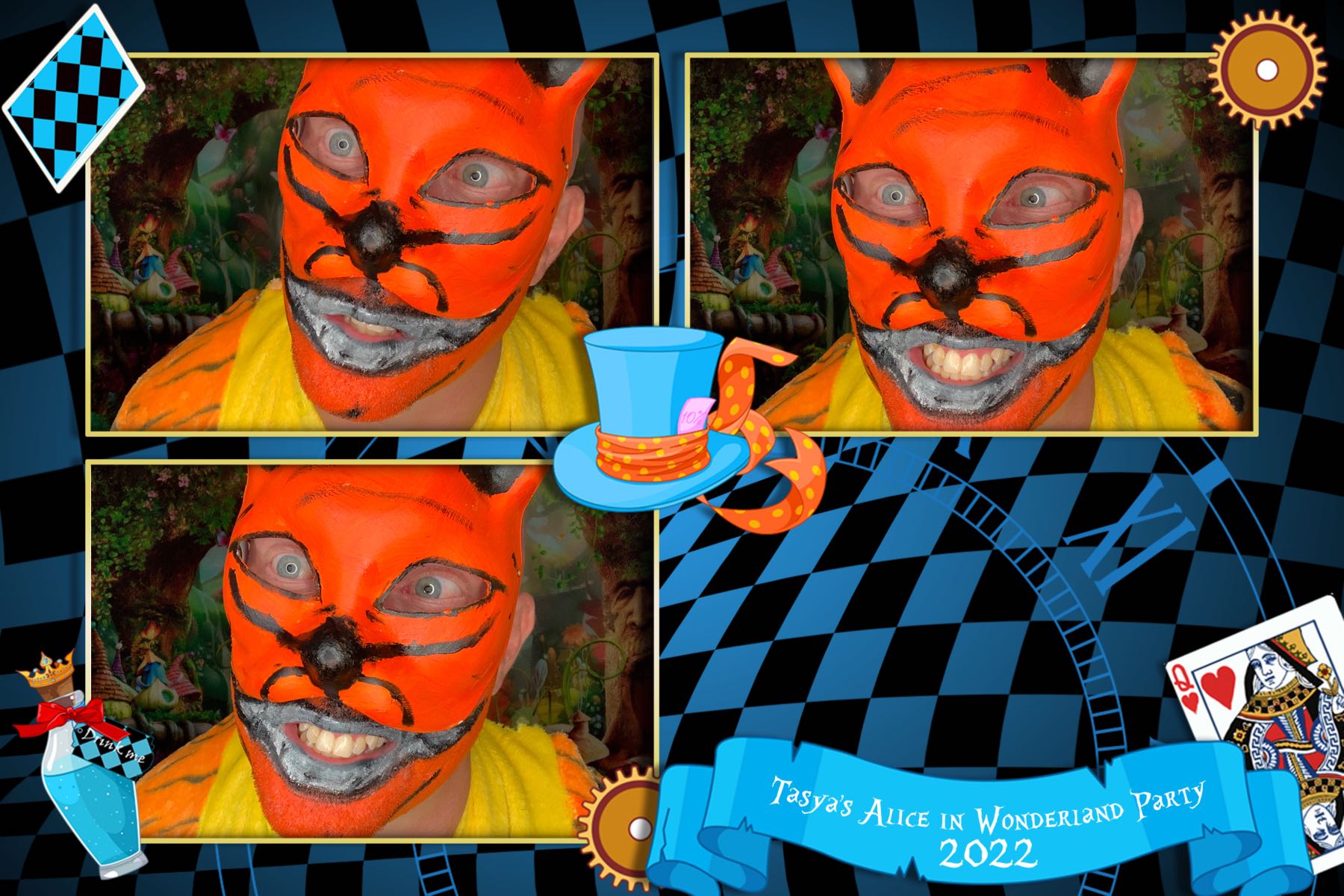 Tasya's Alice in Wonderland Party | View more photos from the event at gallery.photobooth.co.nz/u/SelfieCentral/Tasyas-Alice-in-Wonderland-Party