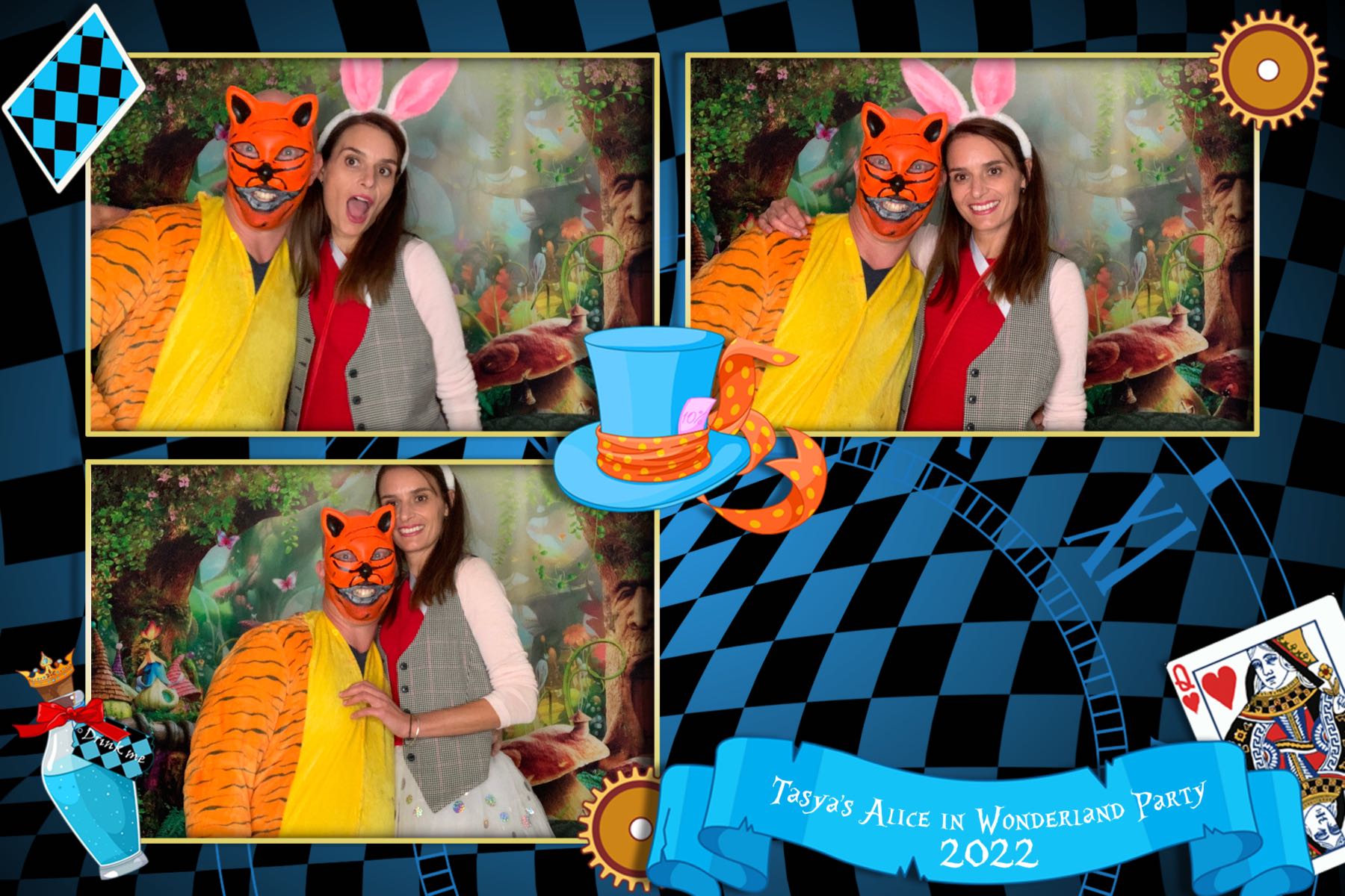 Tasya's Alice in Wonderland Party | View more photos from the event at gallery.photobooth.co.nz/u/SelfieCentral/Tasyas-Alice-in-Wonderland-Party