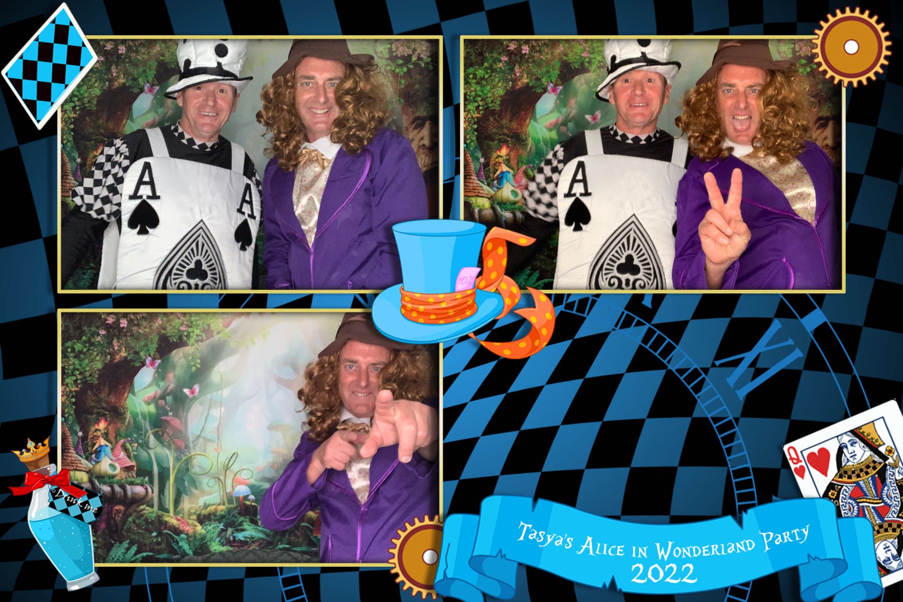 Tasya's Alice in Wonderland Party | View more photos from the event at gallery.photobooth.co.nz/u/SelfieCentral/Tasyas-Alice-in-Wonderland-Party