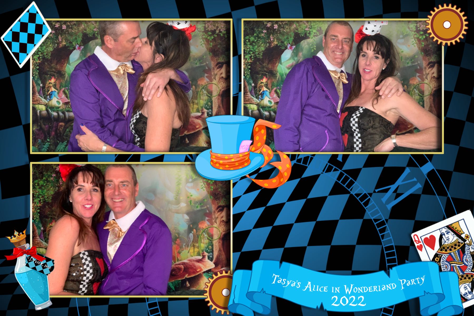 Tasya's Alice in Wonderland Party | View more photos from the event at gallery.photobooth.co.nz/u/SelfieCentral/Tasyas-Alice-in-Wonderland-Party