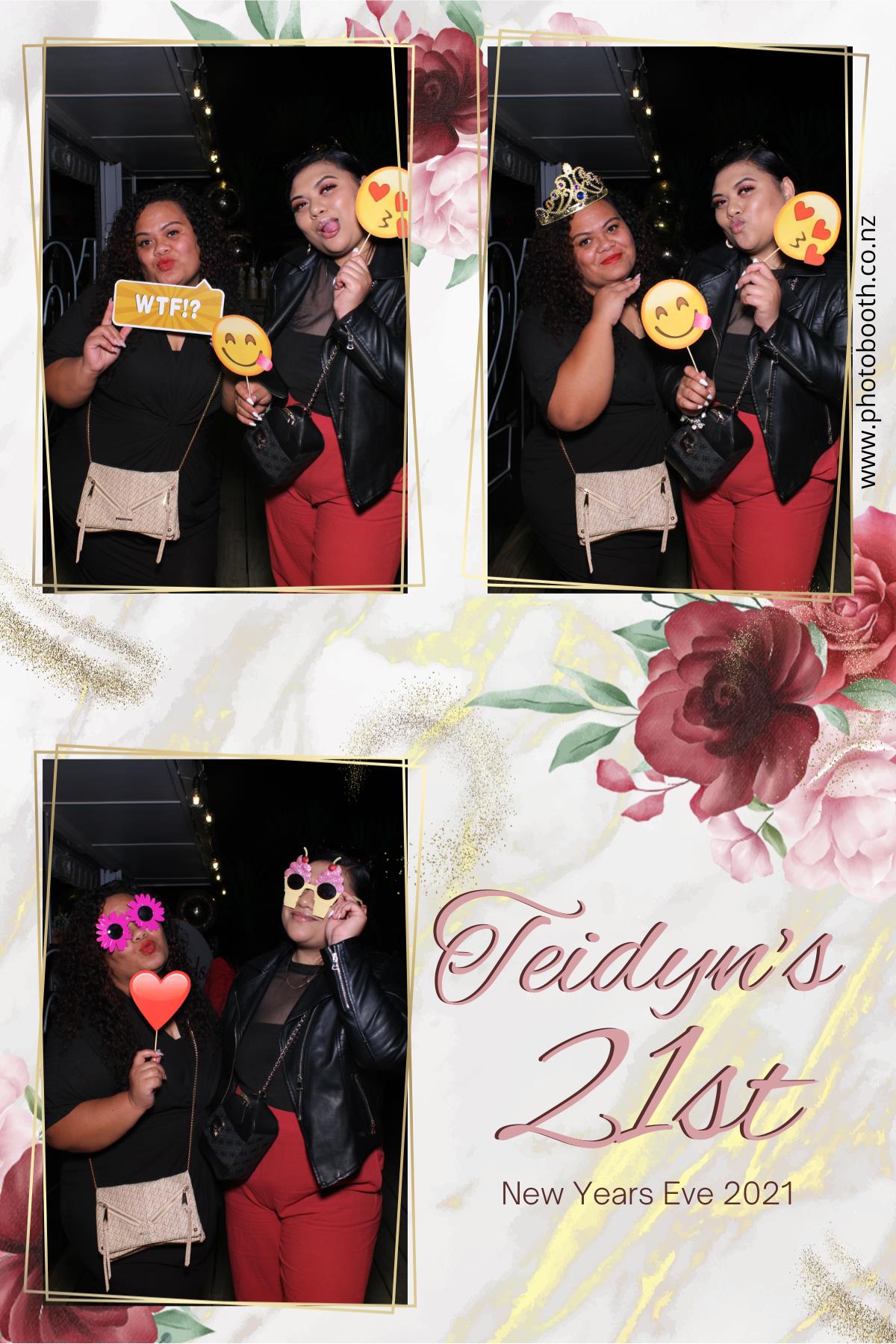 Teidyn's 21st | View more photos from the event at gallery.photobooth.co.nz/u/SelfieCentral/Teidyns-21st