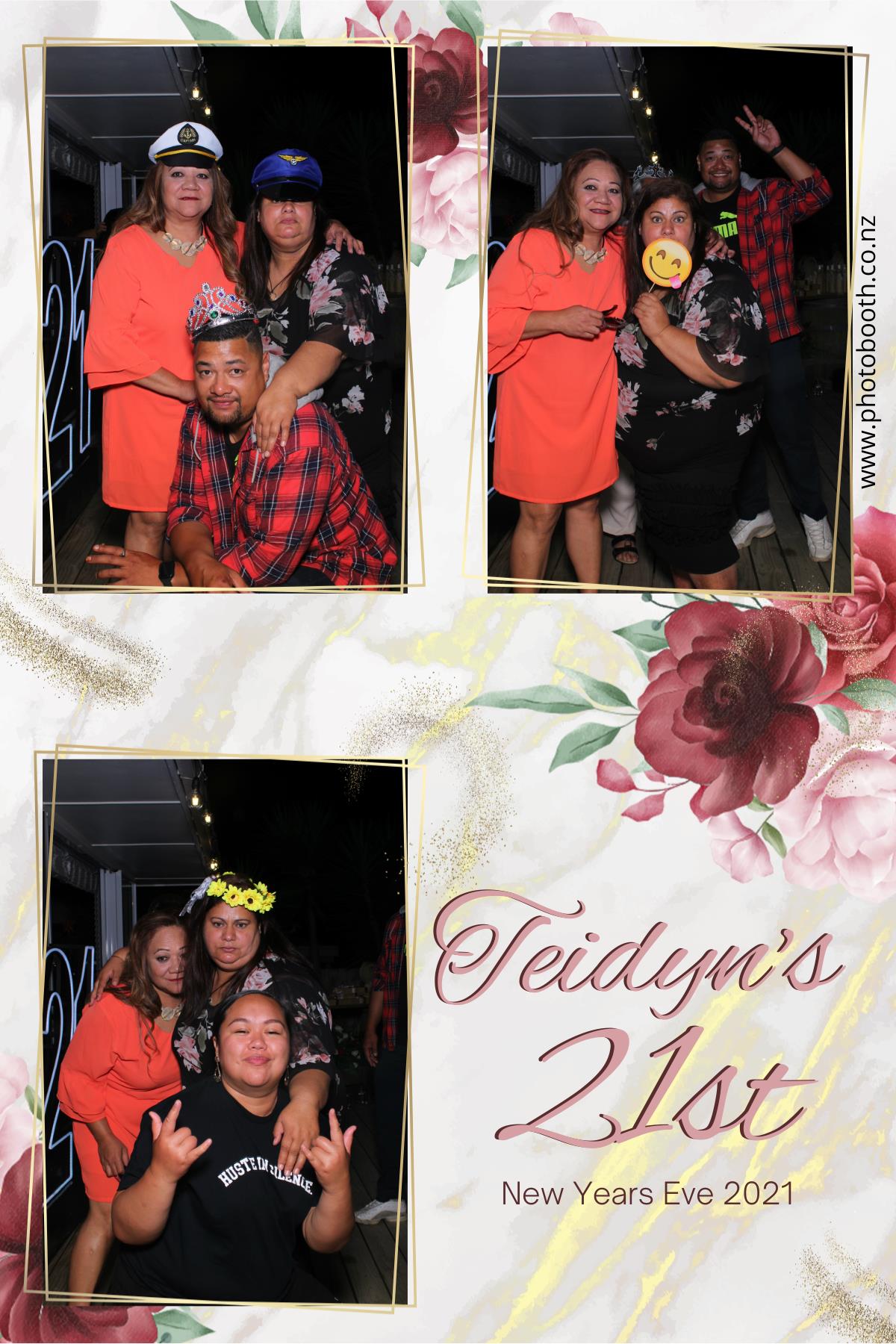 Teidyn's 21st | View more photos from the event at gallery.photobooth.co.nz/u/SelfieCentral/Teidyns-21st