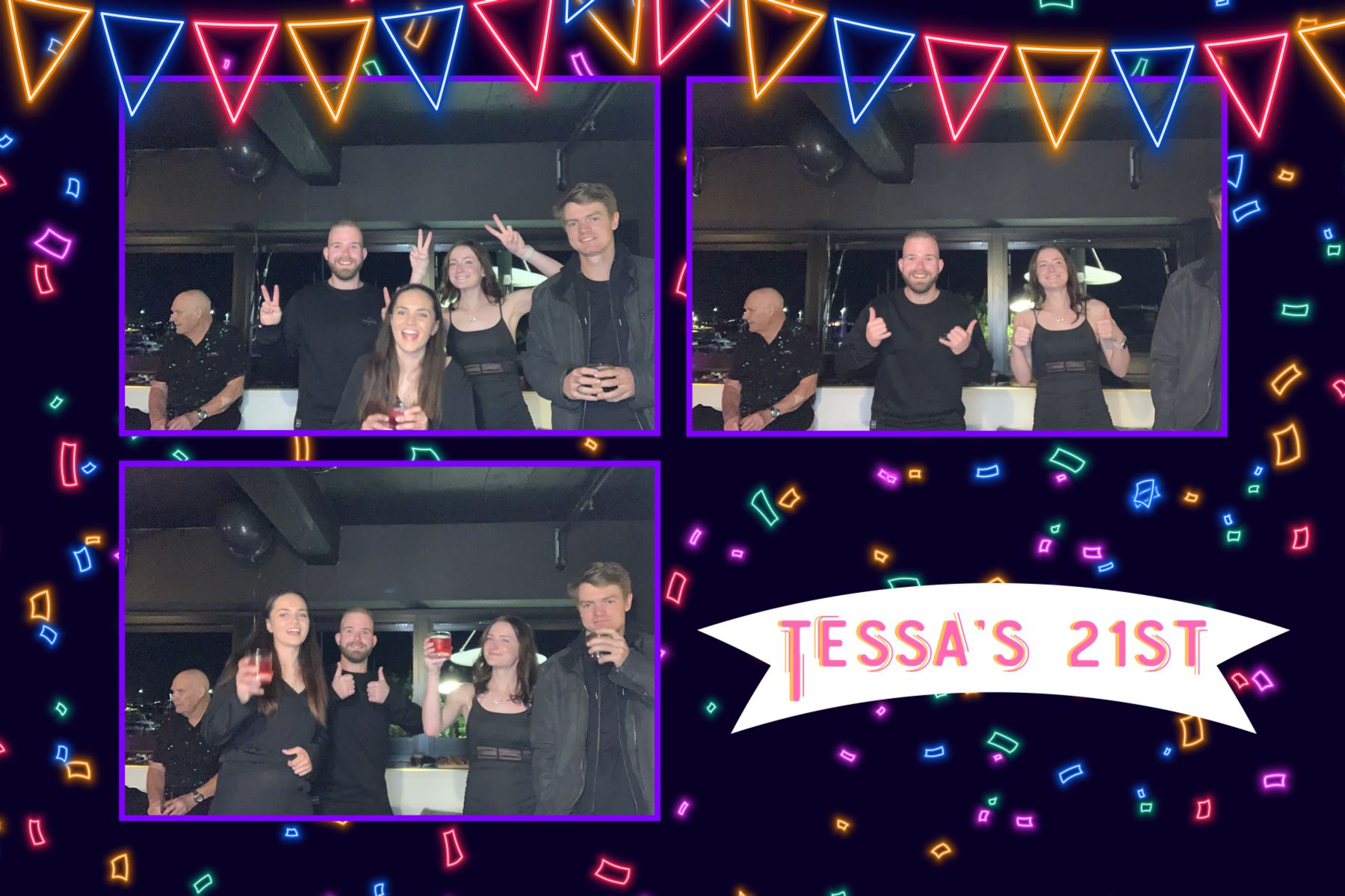 Tessa's 21st | View more photos from the event at gallery.photobooth.co.nz/u/SelfieCentral/Tessas-21st