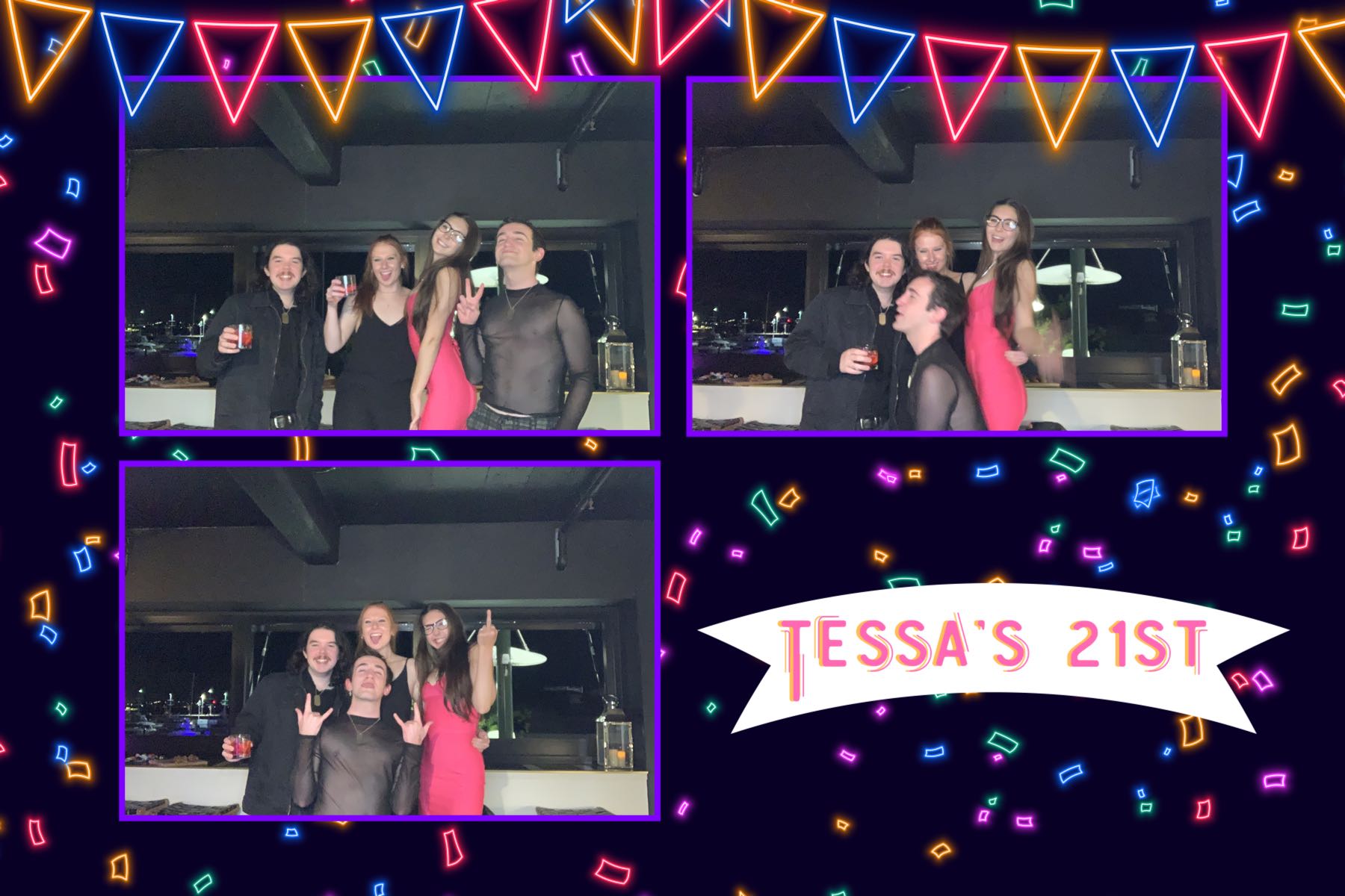 Tessa's 21st | View more photos from the event at gallery.photobooth.co.nz/u/SelfieCentral/Tessas-21st