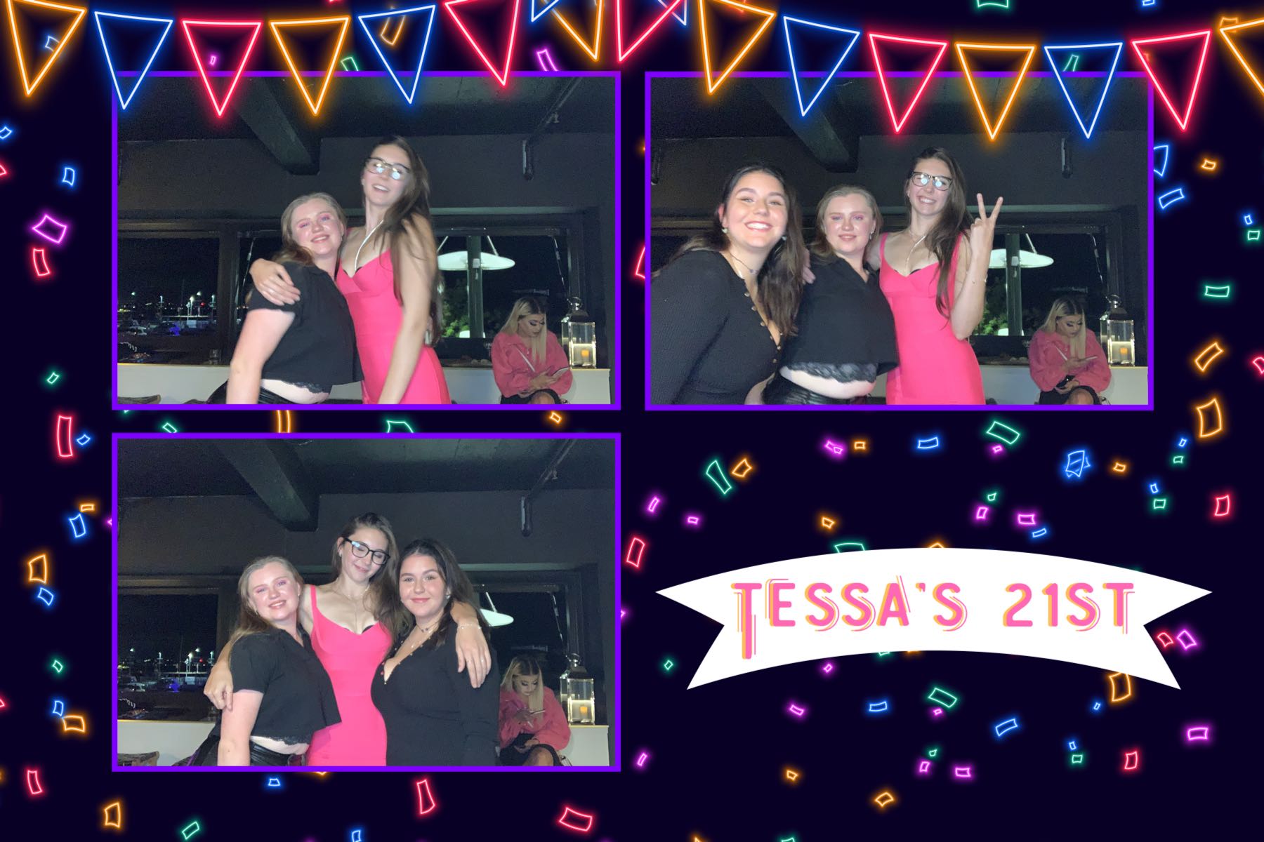 Tessa's 21st | View more photos from the event at gallery.photobooth.co.nz/u/SelfieCentral/Tessas-21st