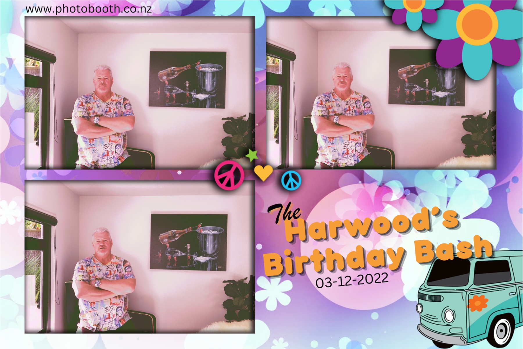 The Harwood's Birthday Bash | View more photos from the event at gallery.photobooth.co.nz/u/SelfieCentral/The-Harwoods-Birthday-Bash