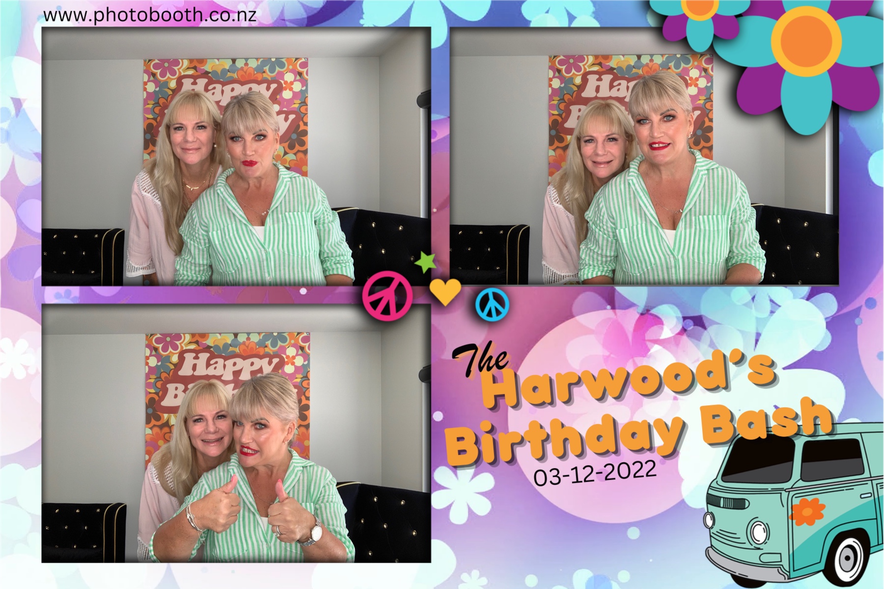 The Harwood's Birthday Bash | View more photos from the event at gallery.photobooth.co.nz/u/SelfieCentral/The-Harwoods-Birthday-Bash