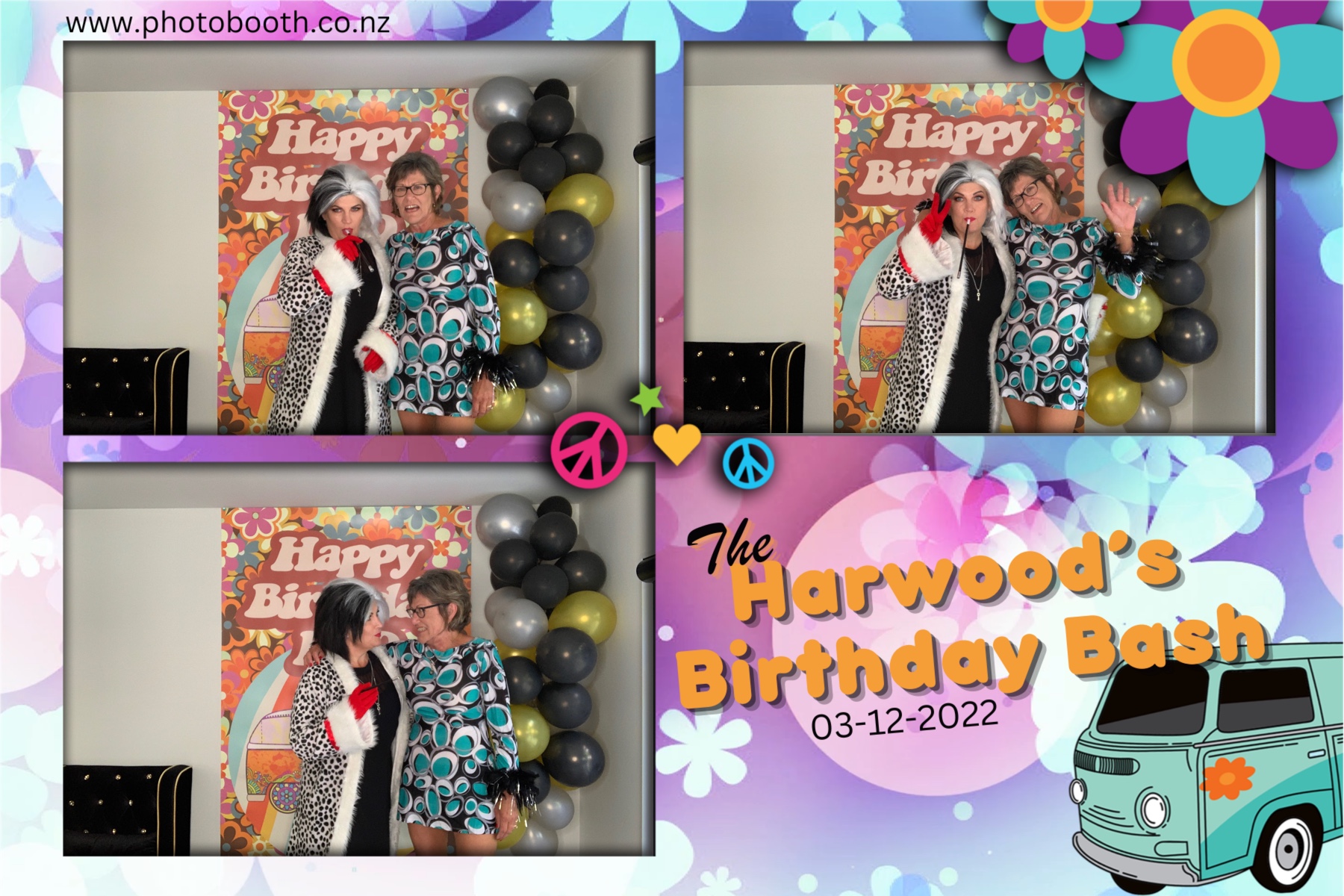 The Harwood's Birthday Bash | View more photos from the event at gallery.photobooth.co.nz/u/SelfieCentral/The-Harwoods-Birthday-Bash