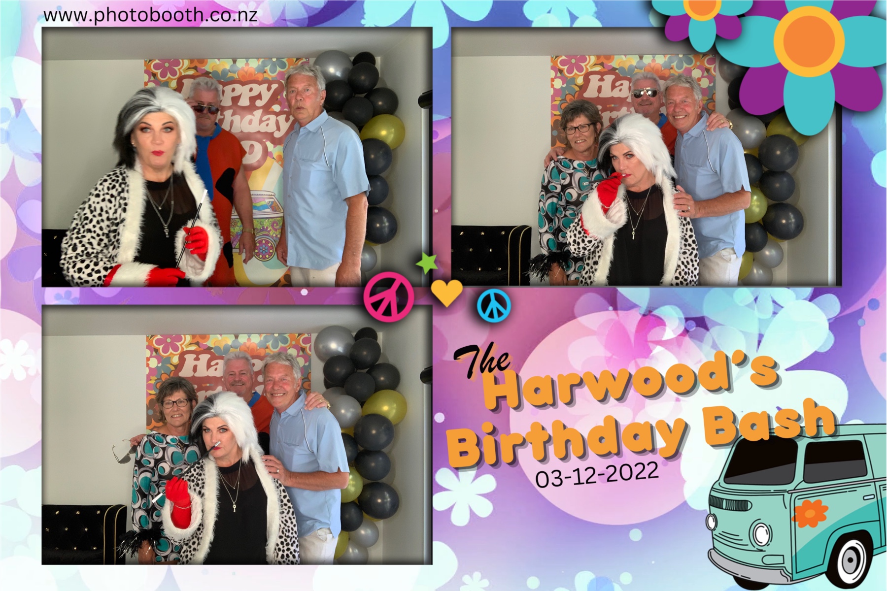 The Harwood's Birthday Bash | View more photos from the event at gallery.photobooth.co.nz/u/SelfieCentral/The-Harwoods-Birthday-Bash
