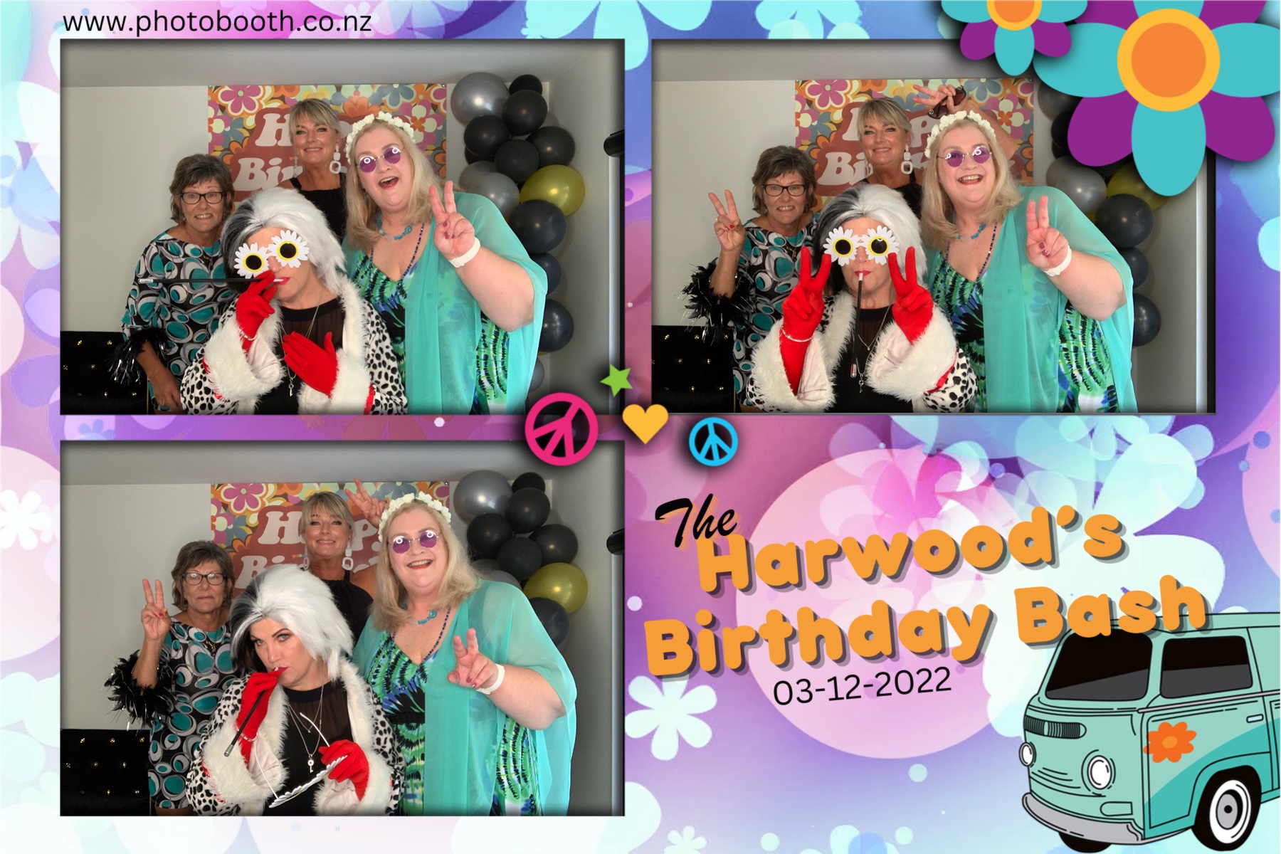 The Harwood's Birthday Bash | View more photos from the event at gallery.photobooth.co.nz/u/SelfieCentral/The-Harwoods-Birthday-Bash