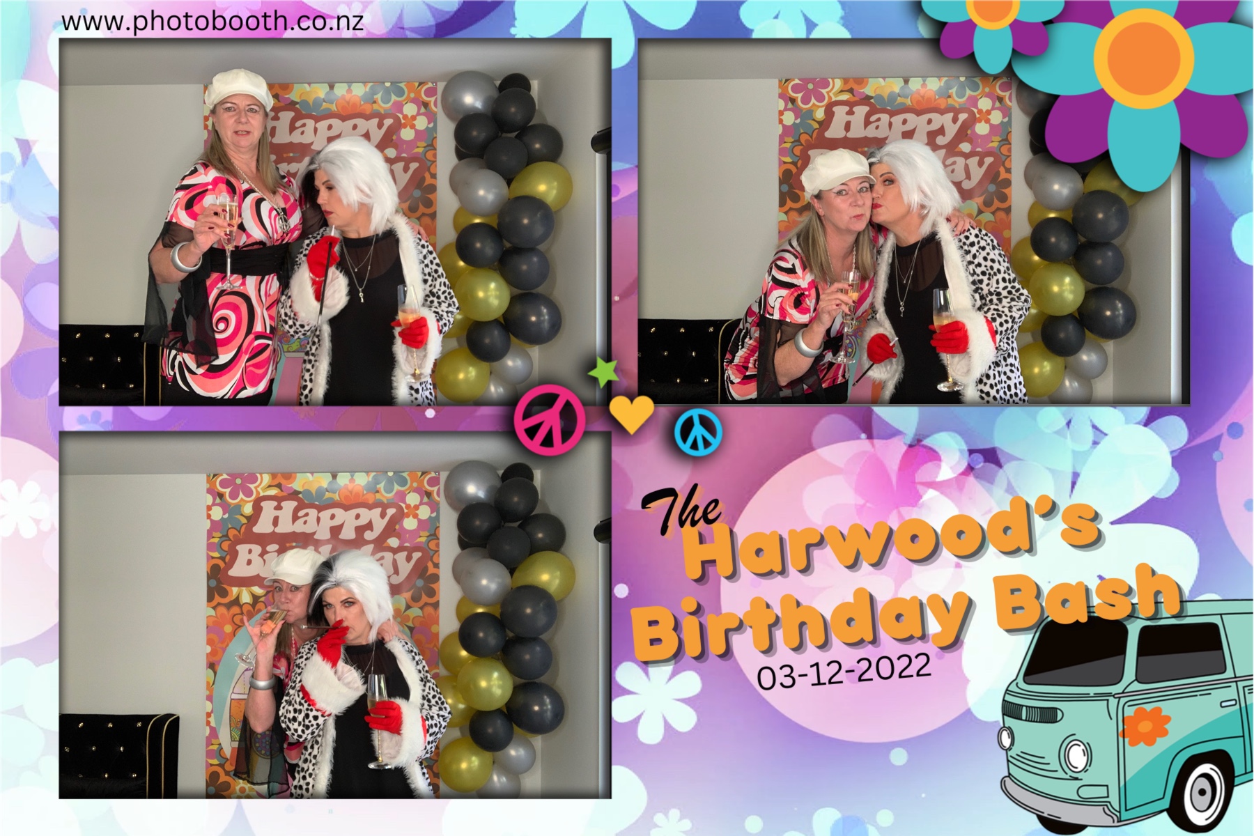 The Harwood's Birthday Bash | View more photos from the event at gallery.photobooth.co.nz/u/SelfieCentral/The-Harwoods-Birthday-Bash