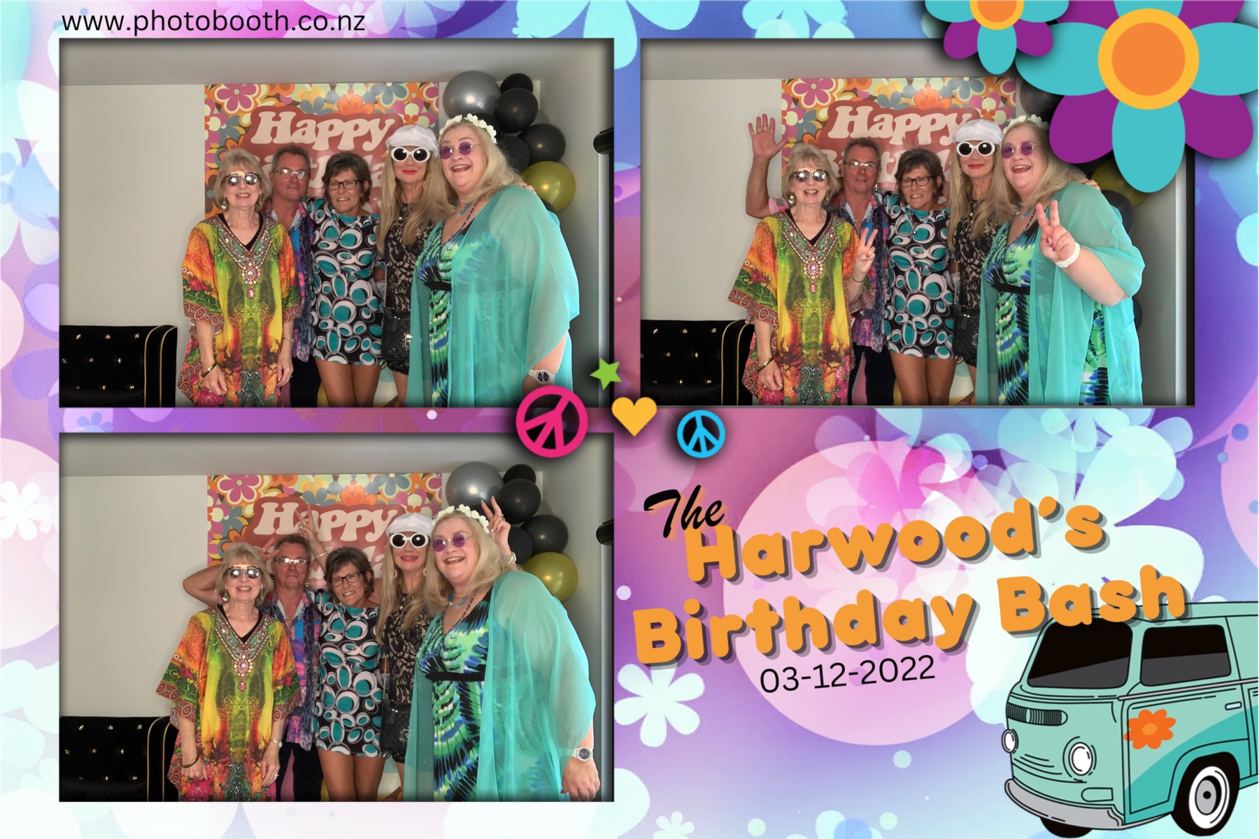 The Harwood's Birthday Bash | View more photos from the event at gallery.photobooth.co.nz/u/SelfieCentral/The-Harwoods-Birthday-Bash