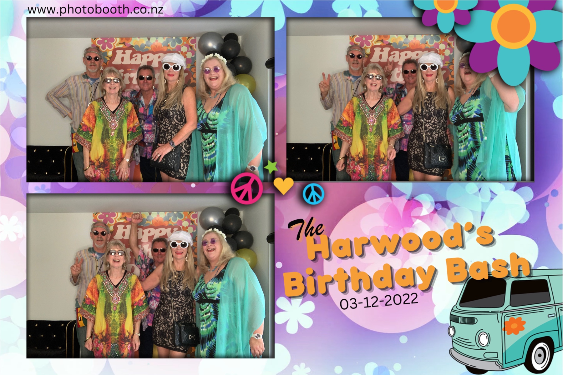 The Harwood's Birthday Bash | View more photos from the event at gallery.photobooth.co.nz/u/SelfieCentral/The-Harwoods-Birthday-Bash