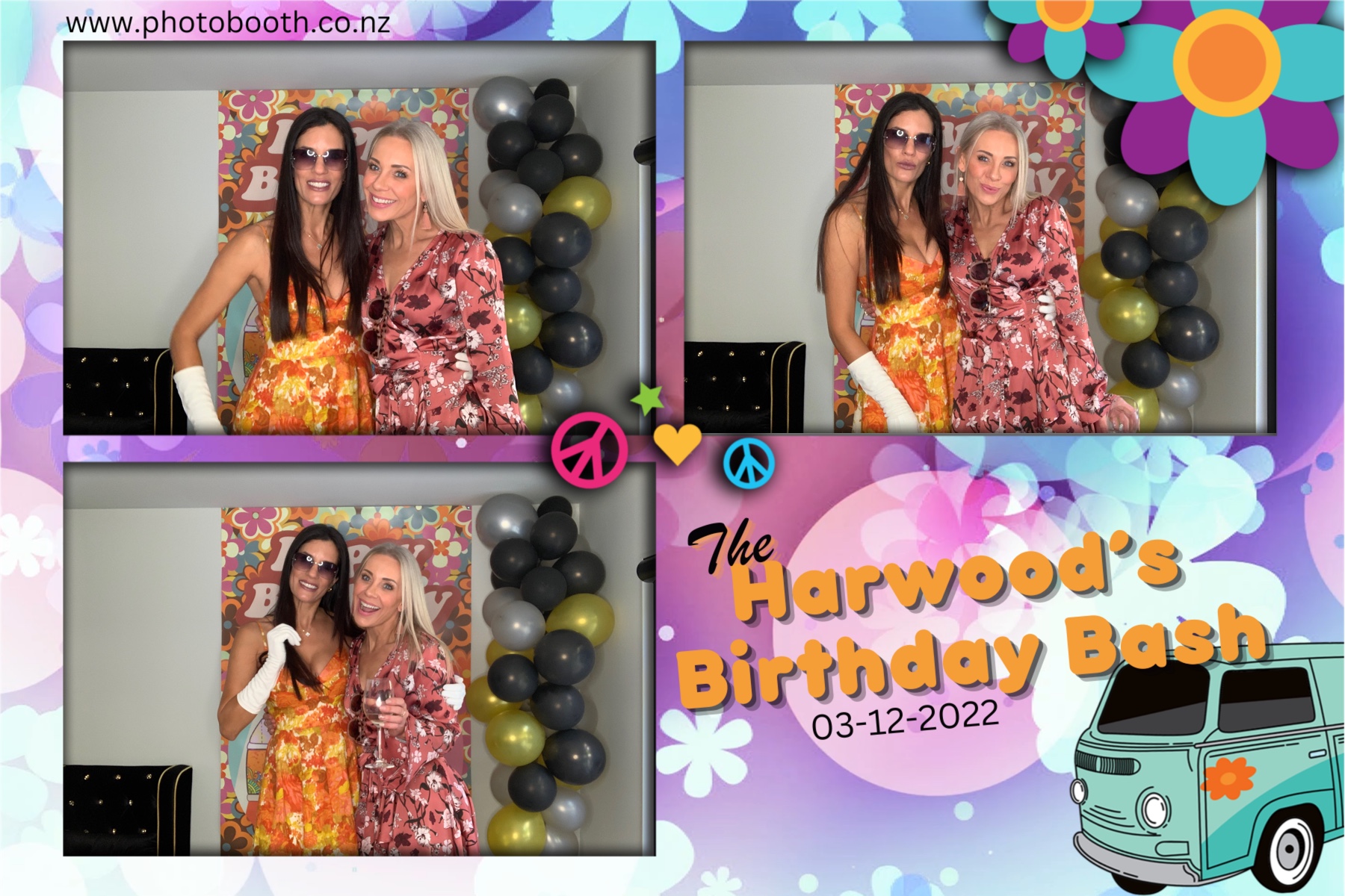 The Harwood's Birthday Bash | View more photos from the event at gallery.photobooth.co.nz/u/SelfieCentral/The-Harwoods-Birthday-Bash