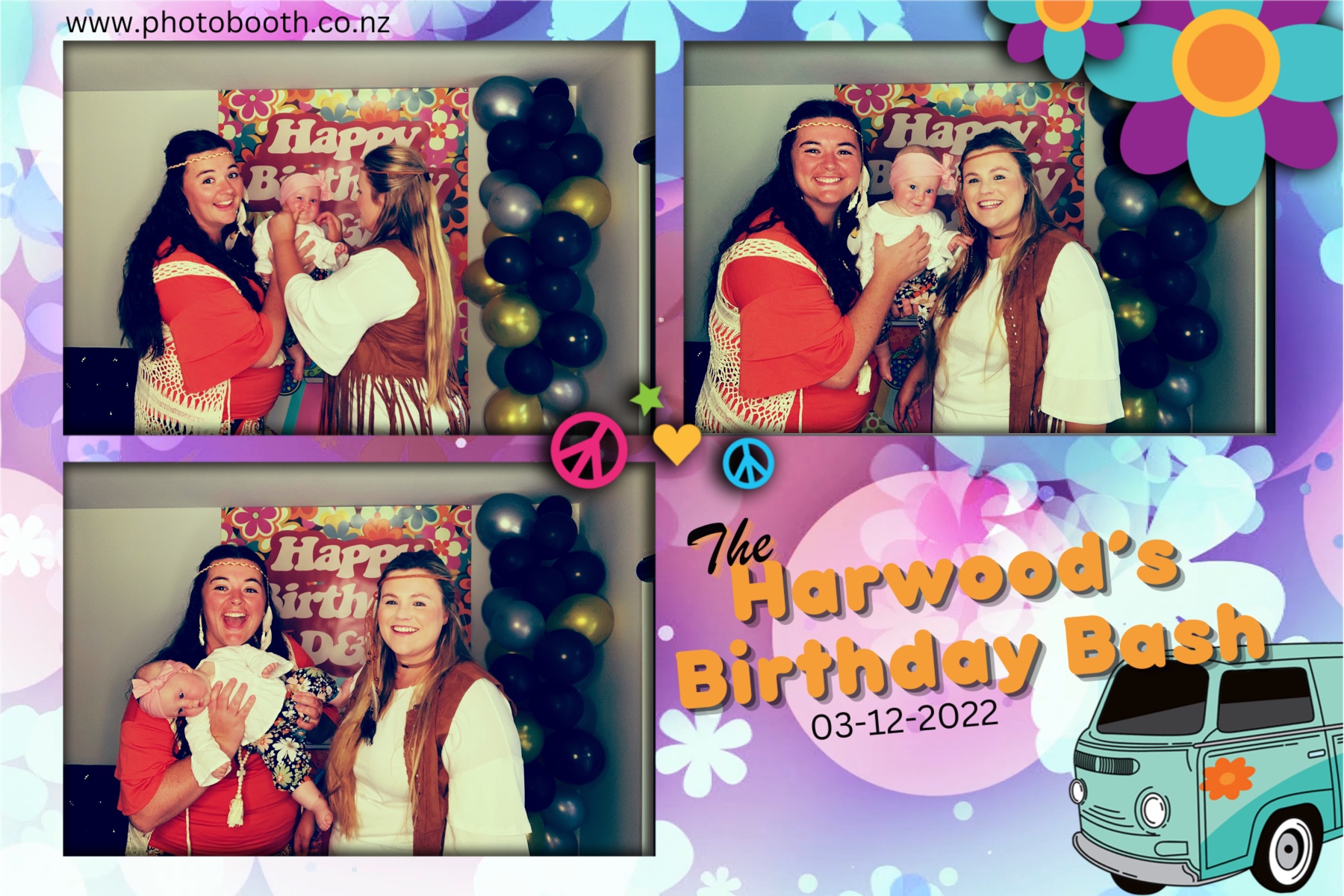 The Harwood's Birthday Bash | View more photos from the event at gallery.photobooth.co.nz/u/SelfieCentral/The-Harwoods-Birthday-Bash
