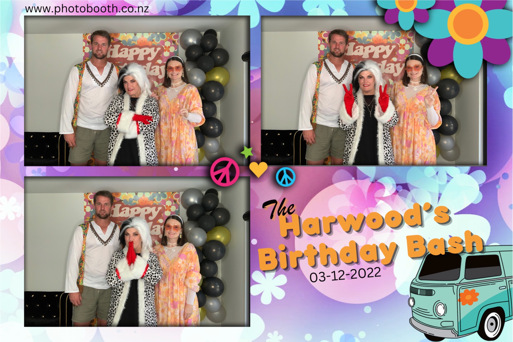 The Harwood's Birthday Bash | View more photos from the event at gallery.photobooth.co.nz/u/SelfieCentral/The-Harwoods-Birthday-Bash