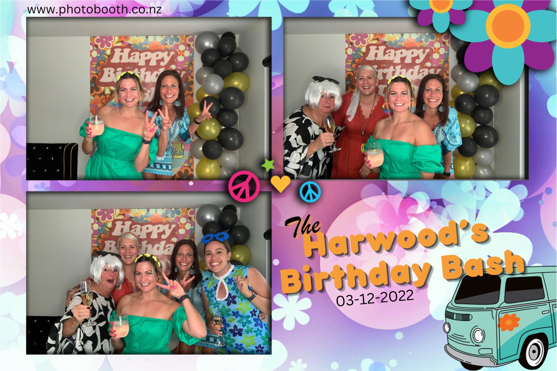 The Harwood's Birthday Bash | View more photos from the event at gallery.photobooth.co.nz/u/SelfieCentral/The-Harwoods-Birthday-Bash