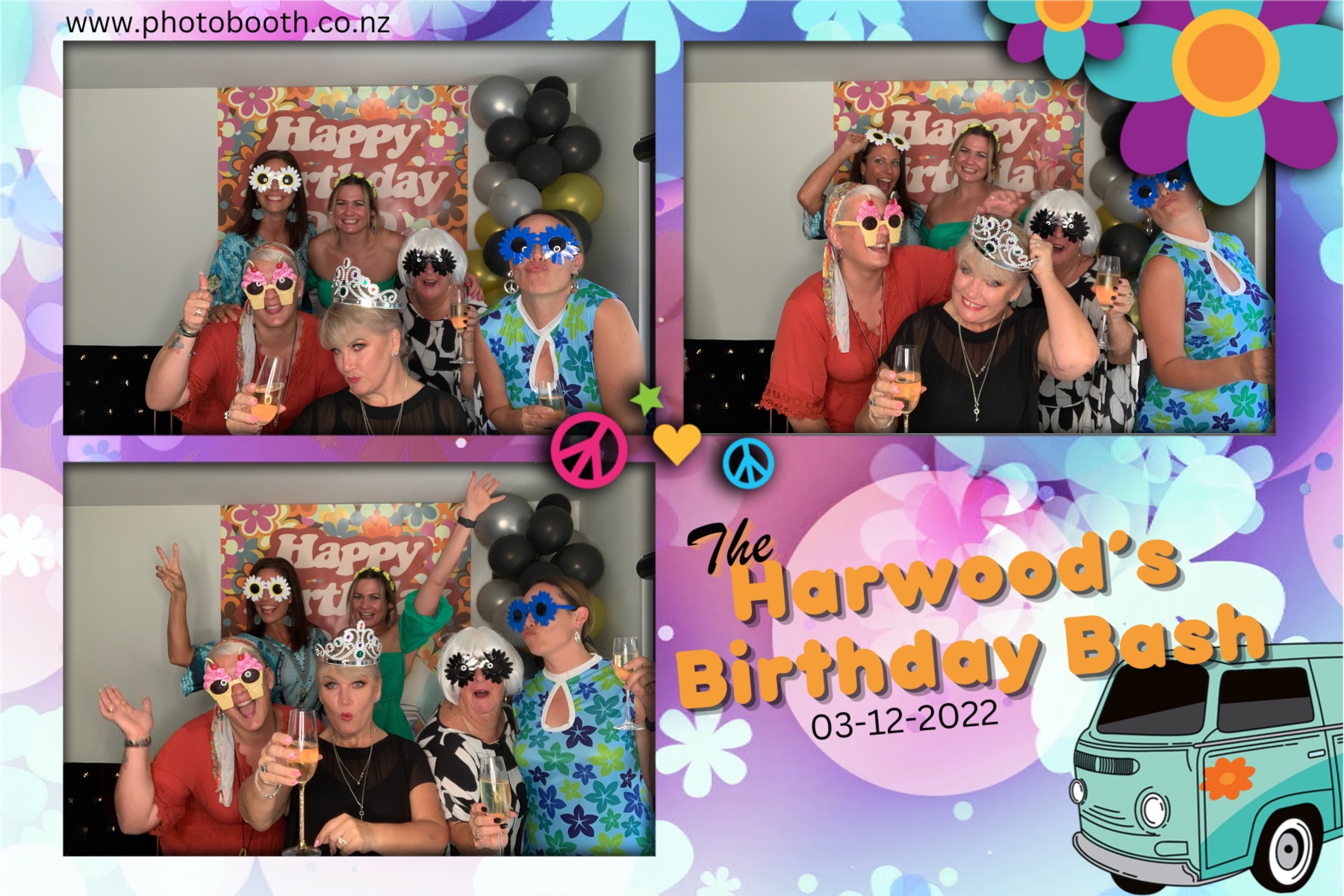 The Harwood's Birthday Bash | View more photos from the event at gallery.photobooth.co.nz/u/SelfieCentral/The-Harwoods-Birthday-Bash