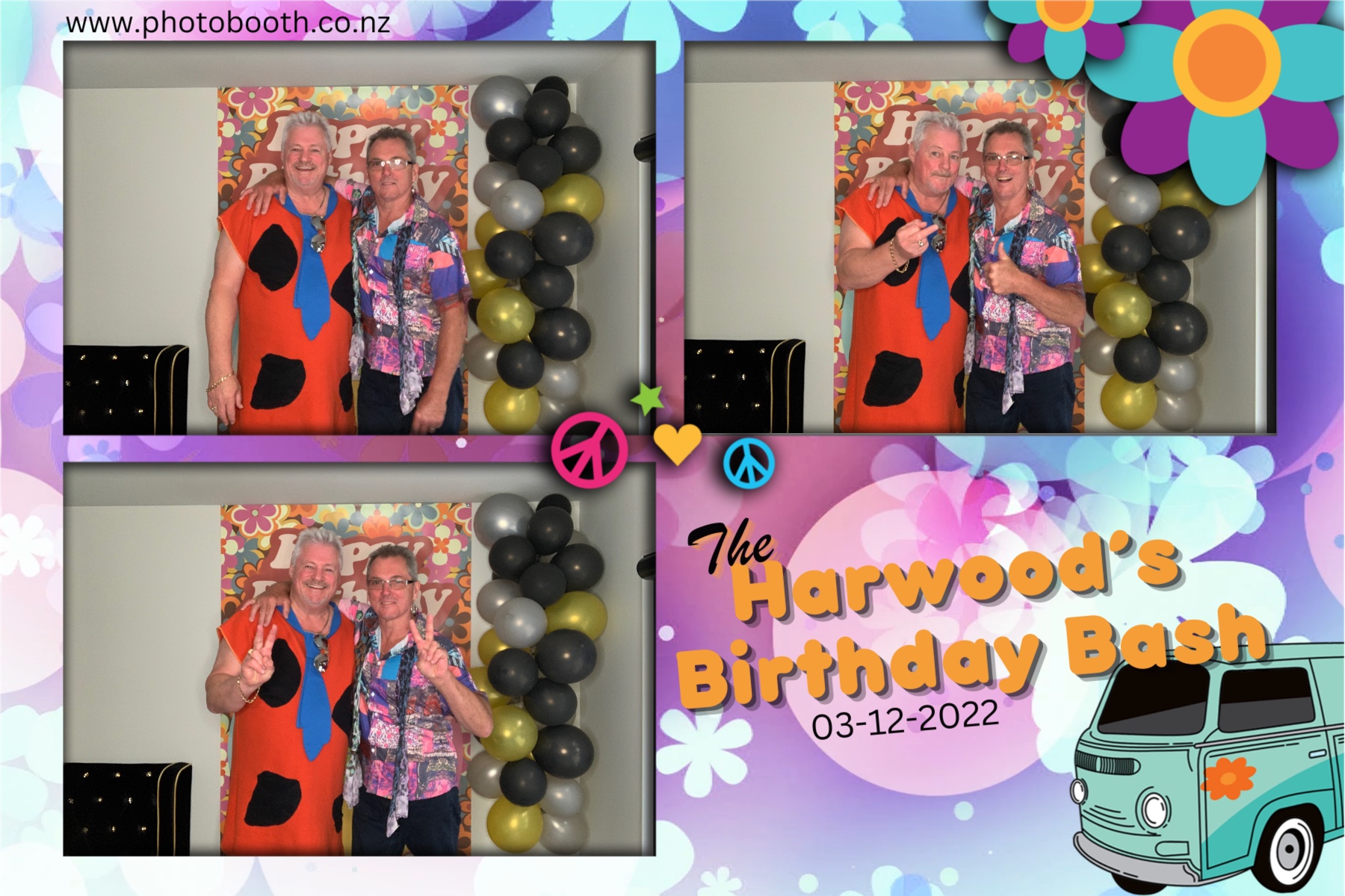 The Harwood's Birthday Bash | View more photos from the event at gallery.photobooth.co.nz/u/SelfieCentral/The-Harwoods-Birthday-Bash