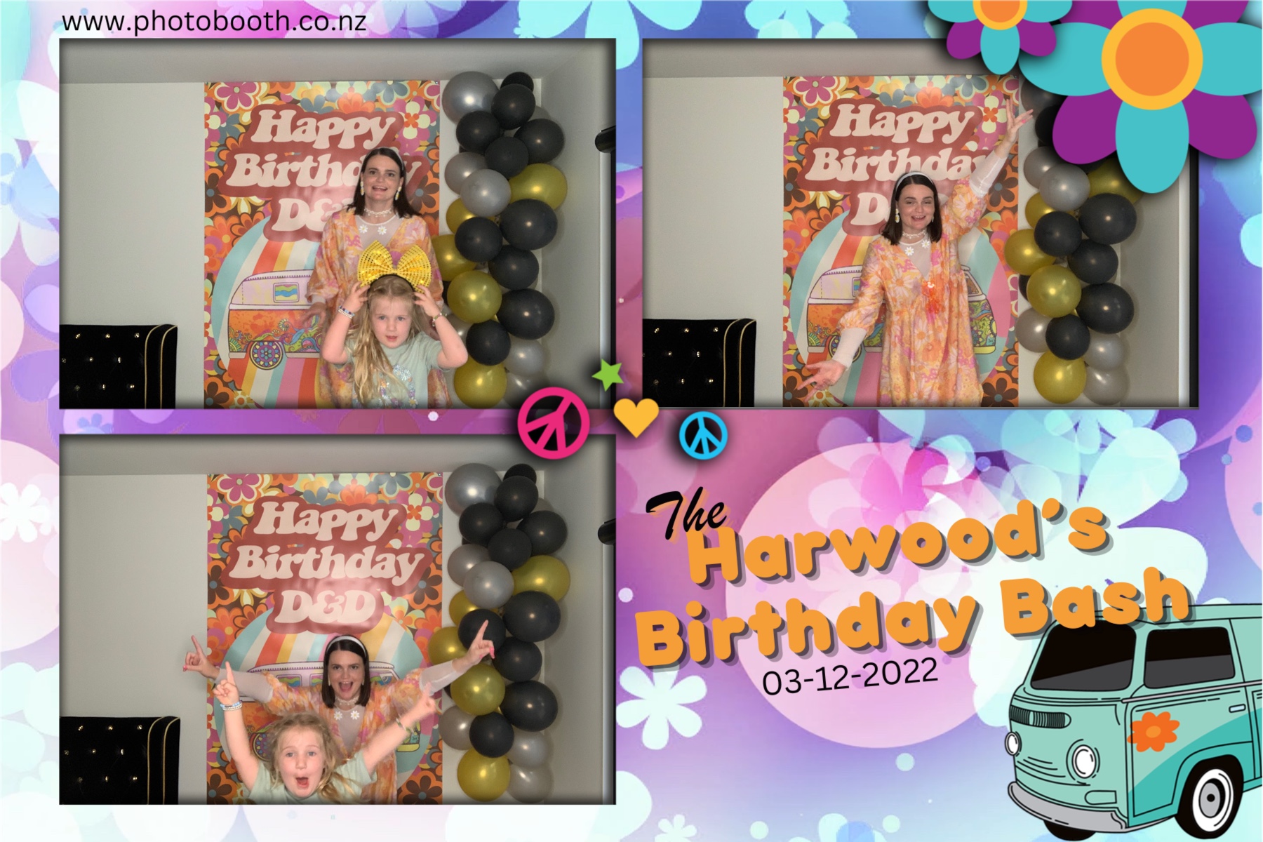 The Harwood's Birthday Bash | View more photos from the event at gallery.photobooth.co.nz/u/SelfieCentral/The-Harwoods-Birthday-Bash