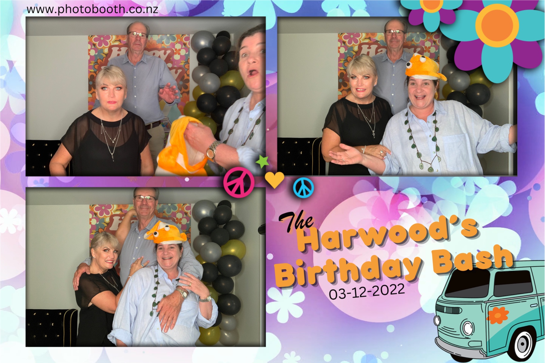 The Harwood's Birthday Bash | View more photos from the event at gallery.photobooth.co.nz/u/SelfieCentral/The-Harwoods-Birthday-Bash