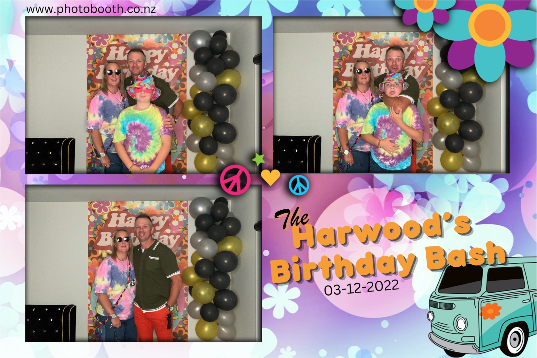 The Harwood's Birthday Bash | View more photos from the event at gallery.photobooth.co.nz/u/SelfieCentral/The-Harwoods-Birthday-Bash