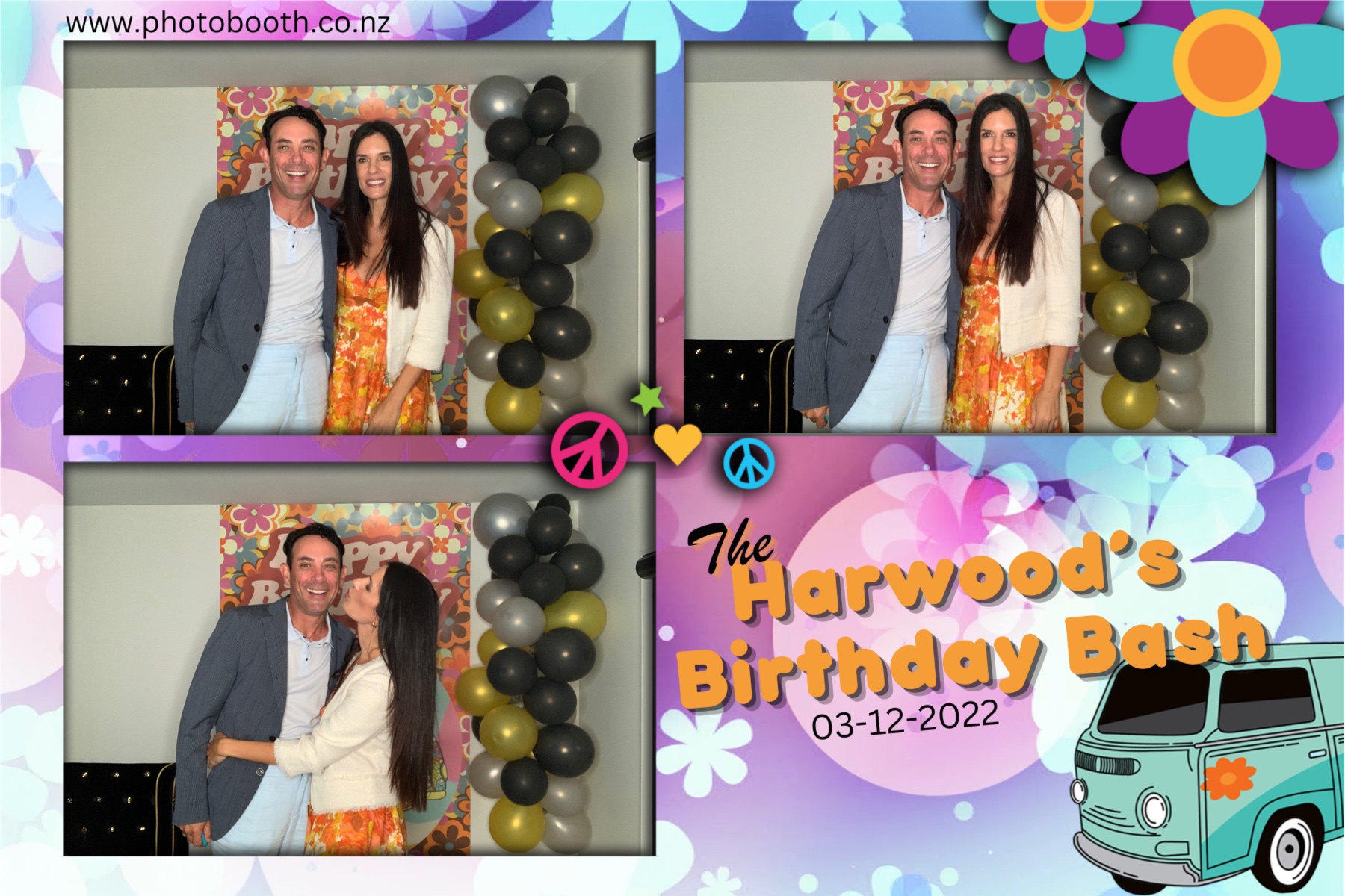 The Harwood's Birthday Bash | View more photos from the event at gallery.photobooth.co.nz/u/SelfieCentral/The-Harwoods-Birthday-Bash