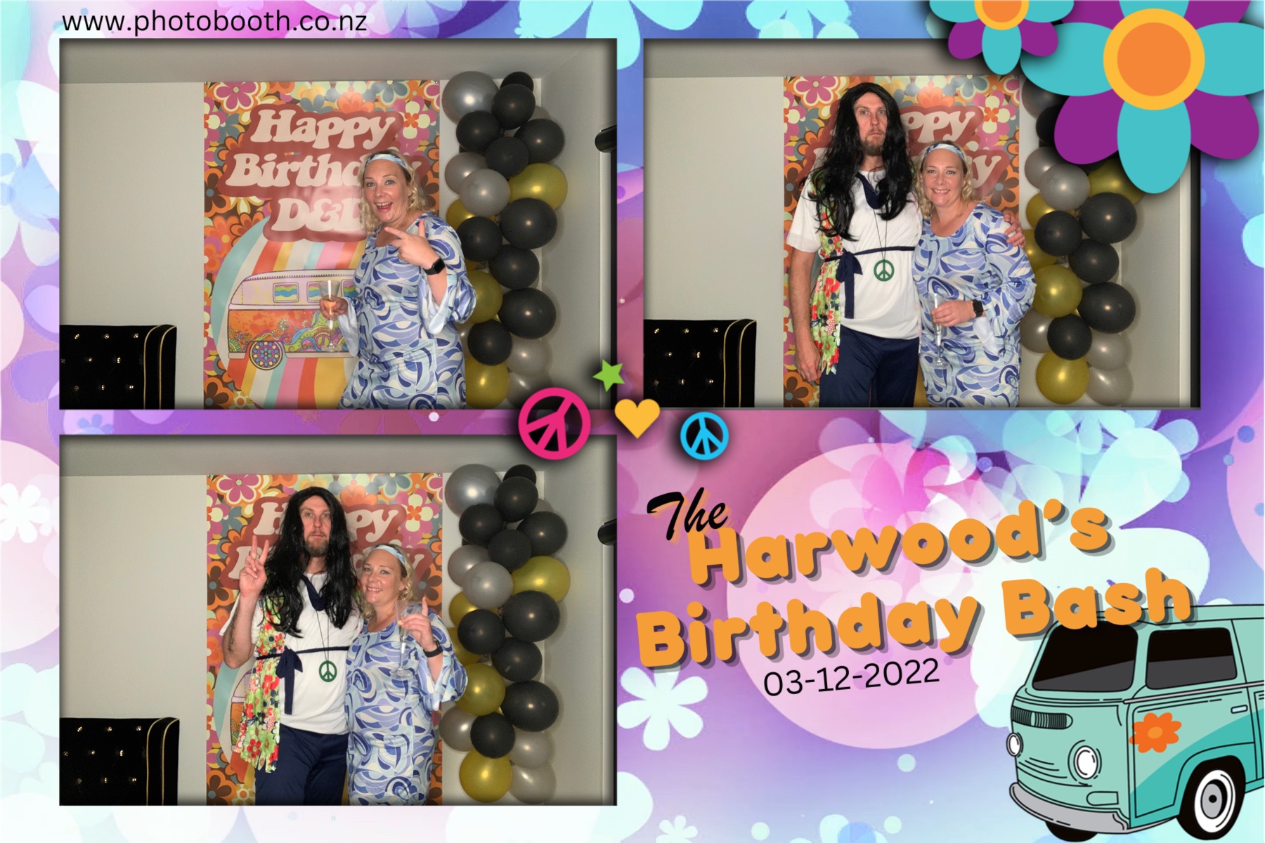 The Harwood's Birthday Bash | View more photos from the event at gallery.photobooth.co.nz/u/SelfieCentral/The-Harwoods-Birthday-Bash