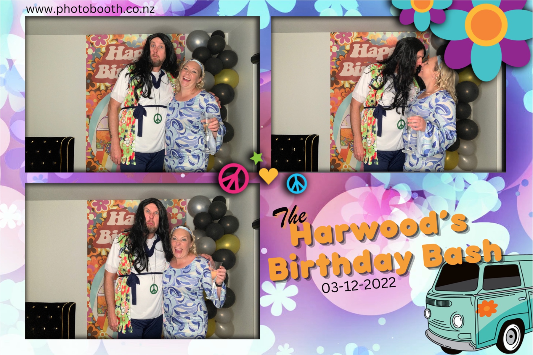 The Harwood's Birthday Bash | View more photos from the event at gallery.photobooth.co.nz/u/SelfieCentral/The-Harwoods-Birthday-Bash
