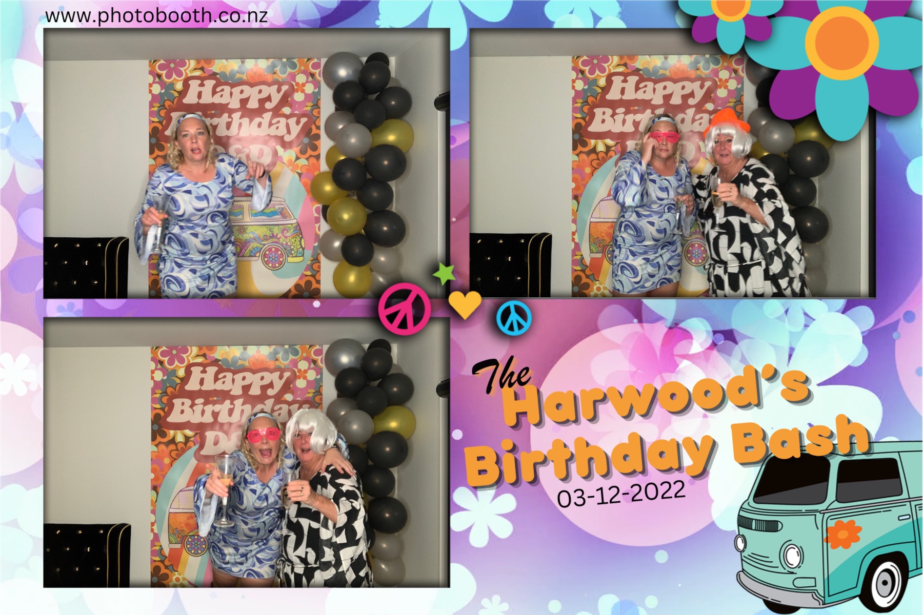 The Harwood's Birthday Bash | View more photos from the event at gallery.photobooth.co.nz/u/SelfieCentral/The-Harwoods-Birthday-Bash