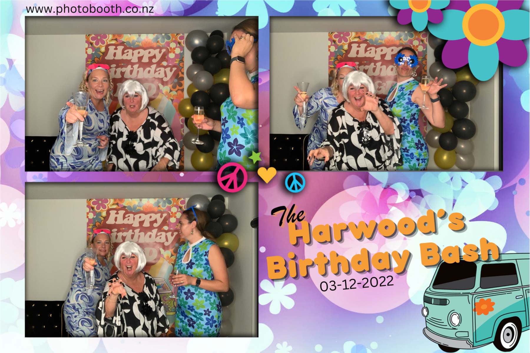 The Harwood's Birthday Bash | View more photos from the event at gallery.photobooth.co.nz/u/SelfieCentral/The-Harwoods-Birthday-Bash