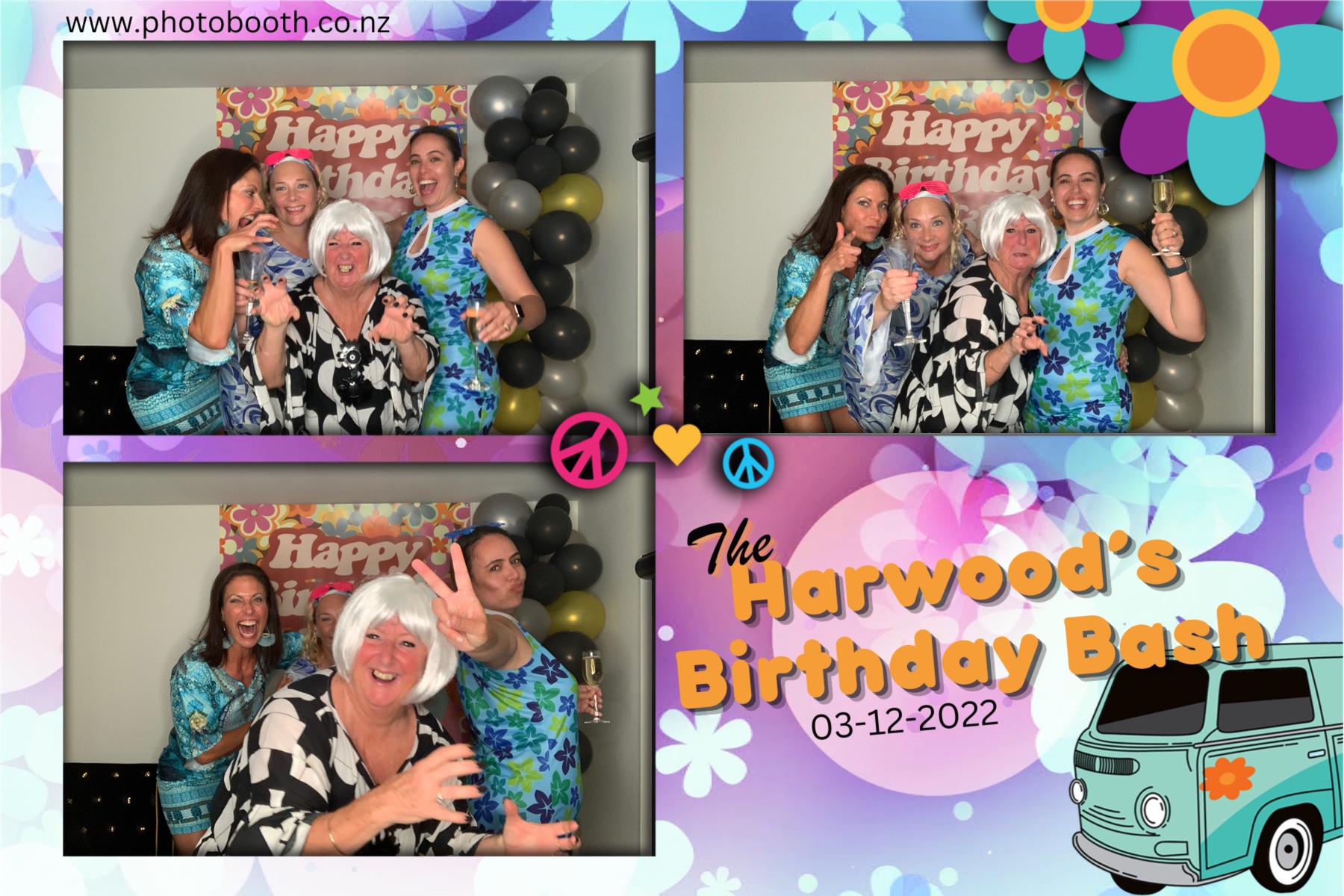The Harwood's Birthday Bash | View more photos from the event at gallery.photobooth.co.nz/u/SelfieCentral/The-Harwoods-Birthday-Bash