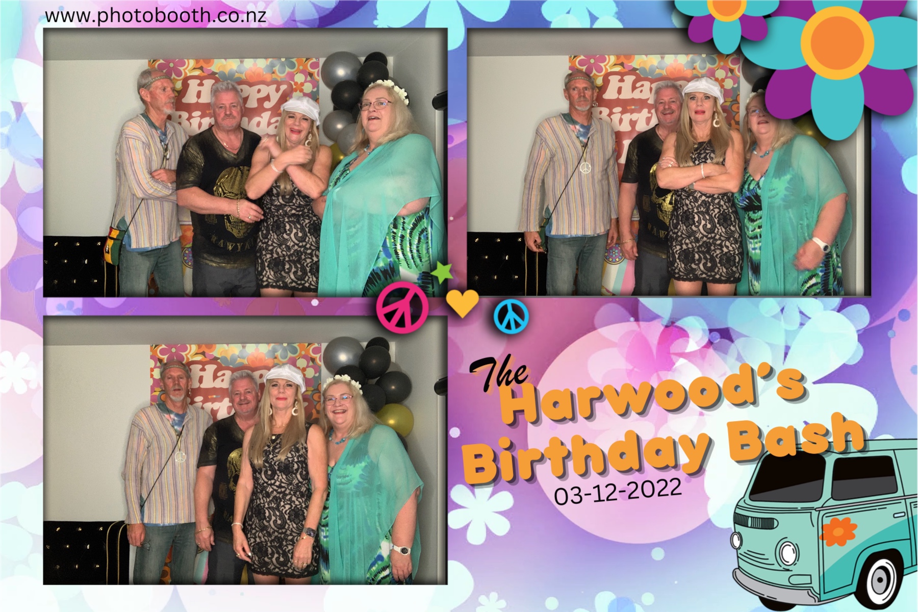 The Harwood's Birthday Bash | View more photos from the event at gallery.photobooth.co.nz/u/SelfieCentral/The-Harwoods-Birthday-Bash