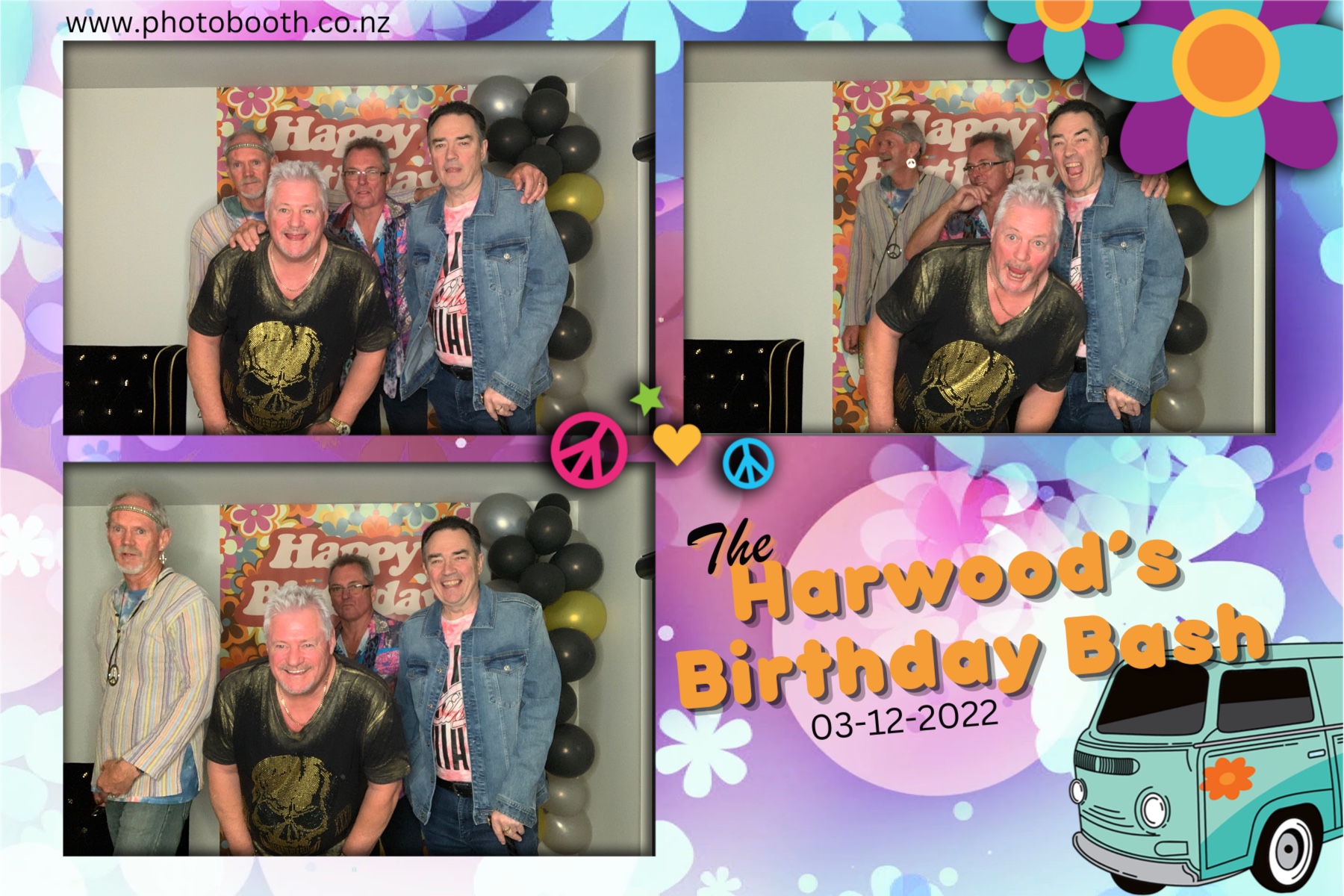 The Harwood's Birthday Bash | View more photos from the event at gallery.photobooth.co.nz/u/SelfieCentral/The-Harwoods-Birthday-Bash