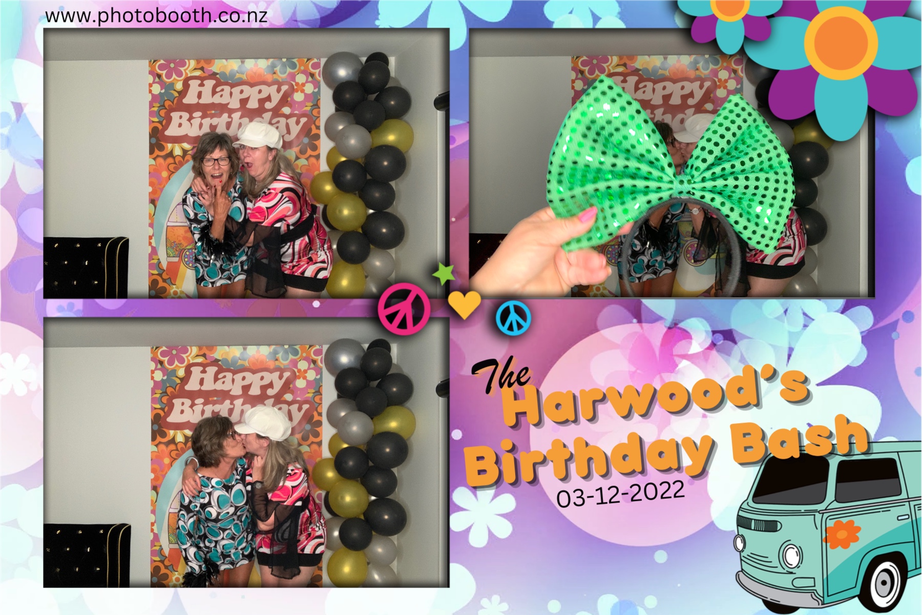 The Harwood's Birthday Bash | View more photos from the event at gallery.photobooth.co.nz/u/SelfieCentral/The-Harwoods-Birthday-Bash