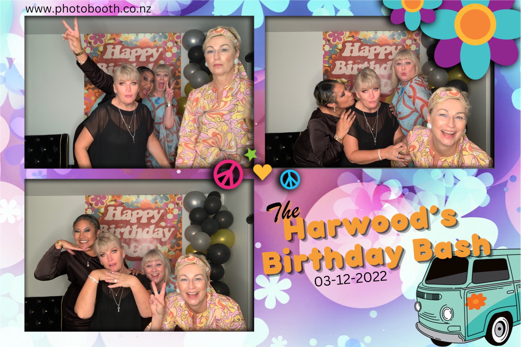 The Harwood's Birthday Bash | View more photos from the event at gallery.photobooth.co.nz/u/SelfieCentral/The-Harwoods-Birthday-Bash